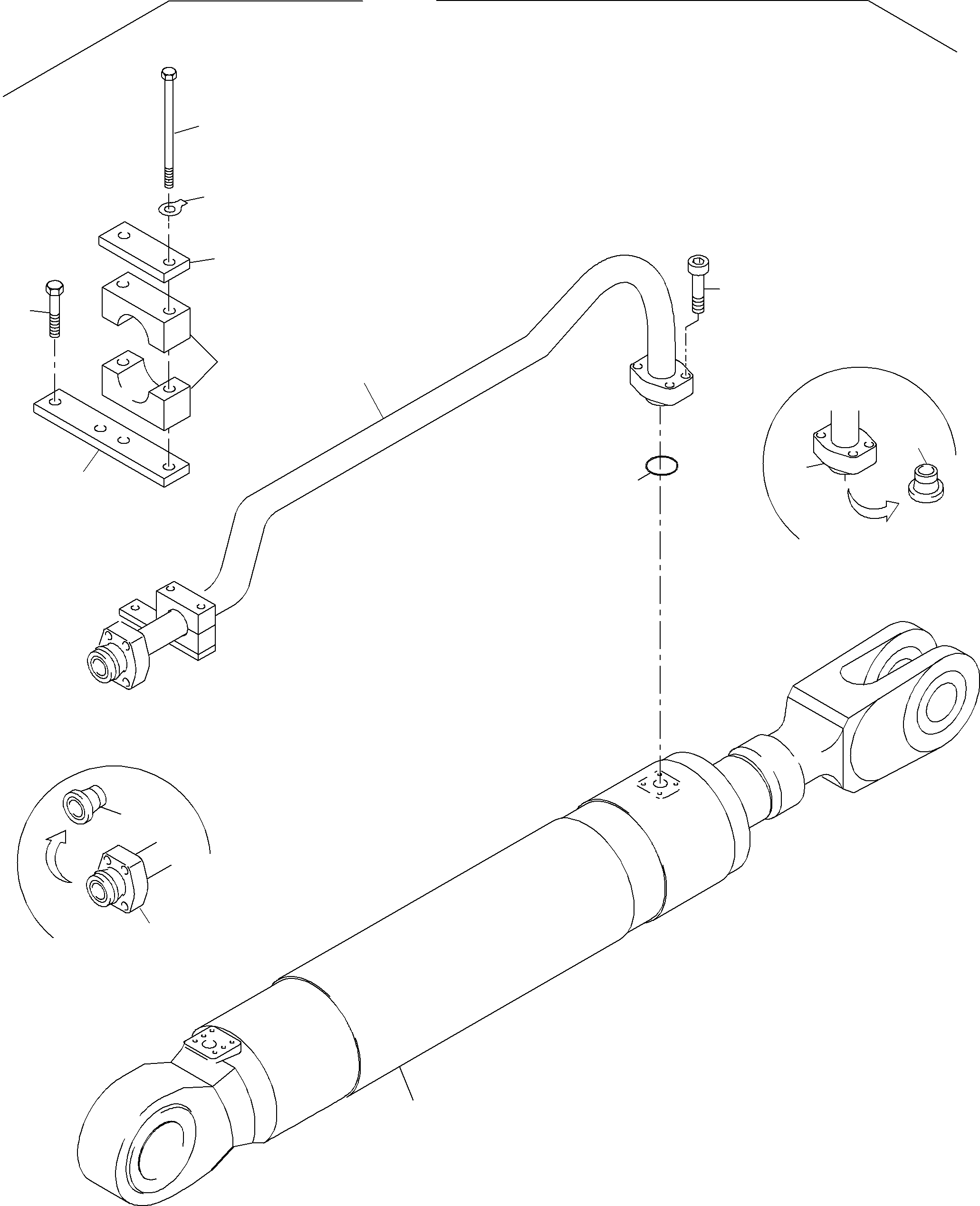 Pipe assy. 04, 15-18 Ø 65 793 231 73 KOMATSU