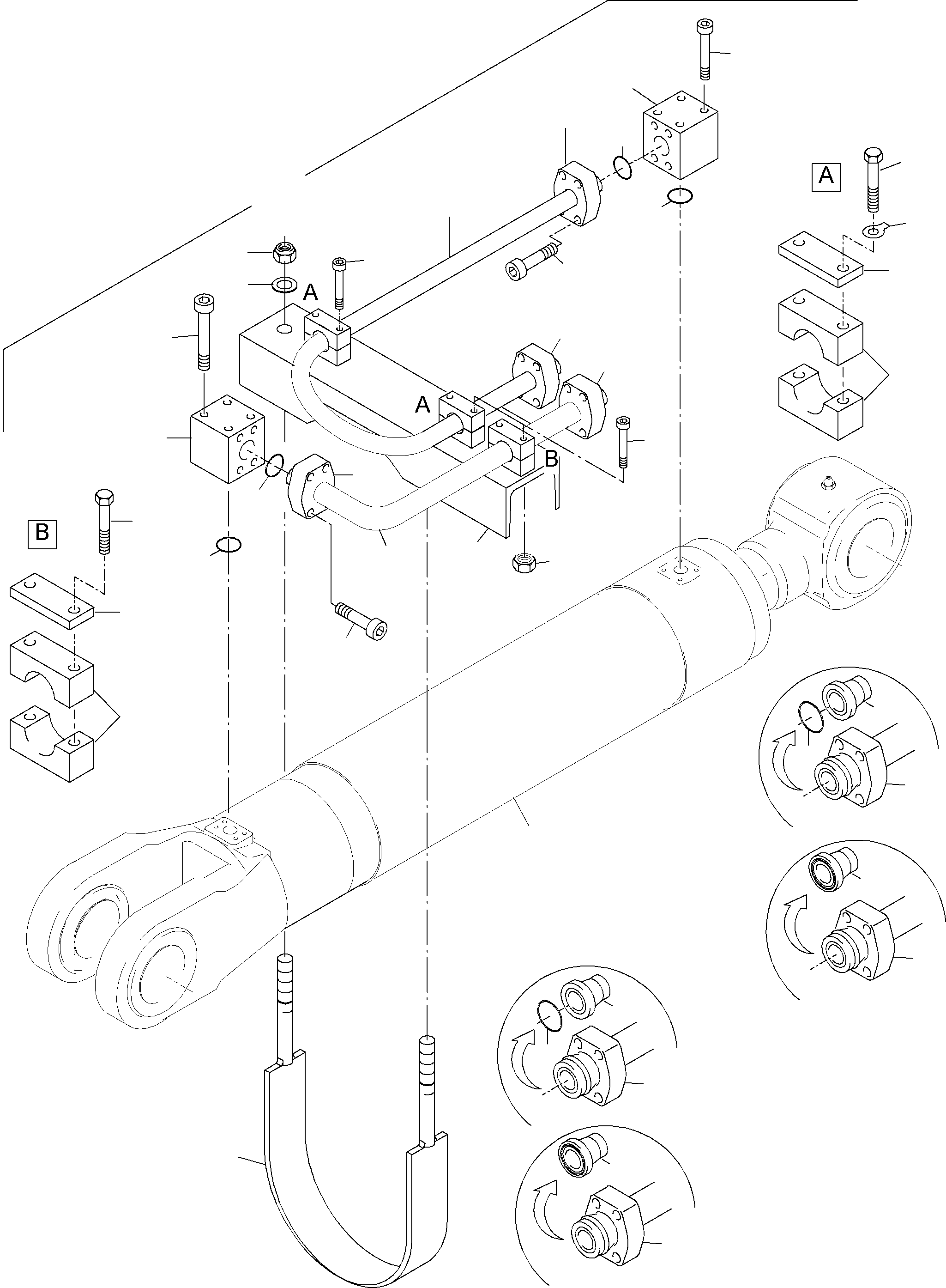 Clamp clip 910 174 40 KOMATSU