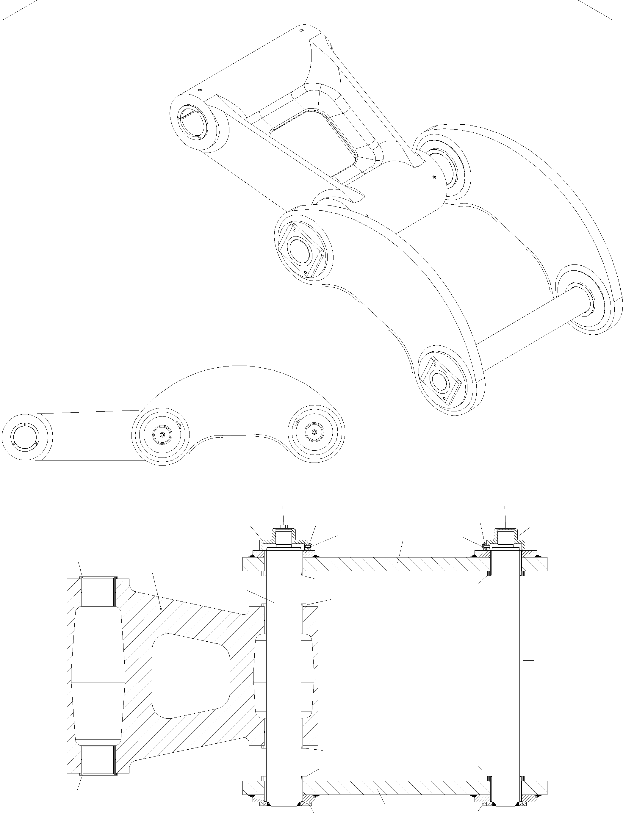Rod ,assy 913 034 40 KOMATSU