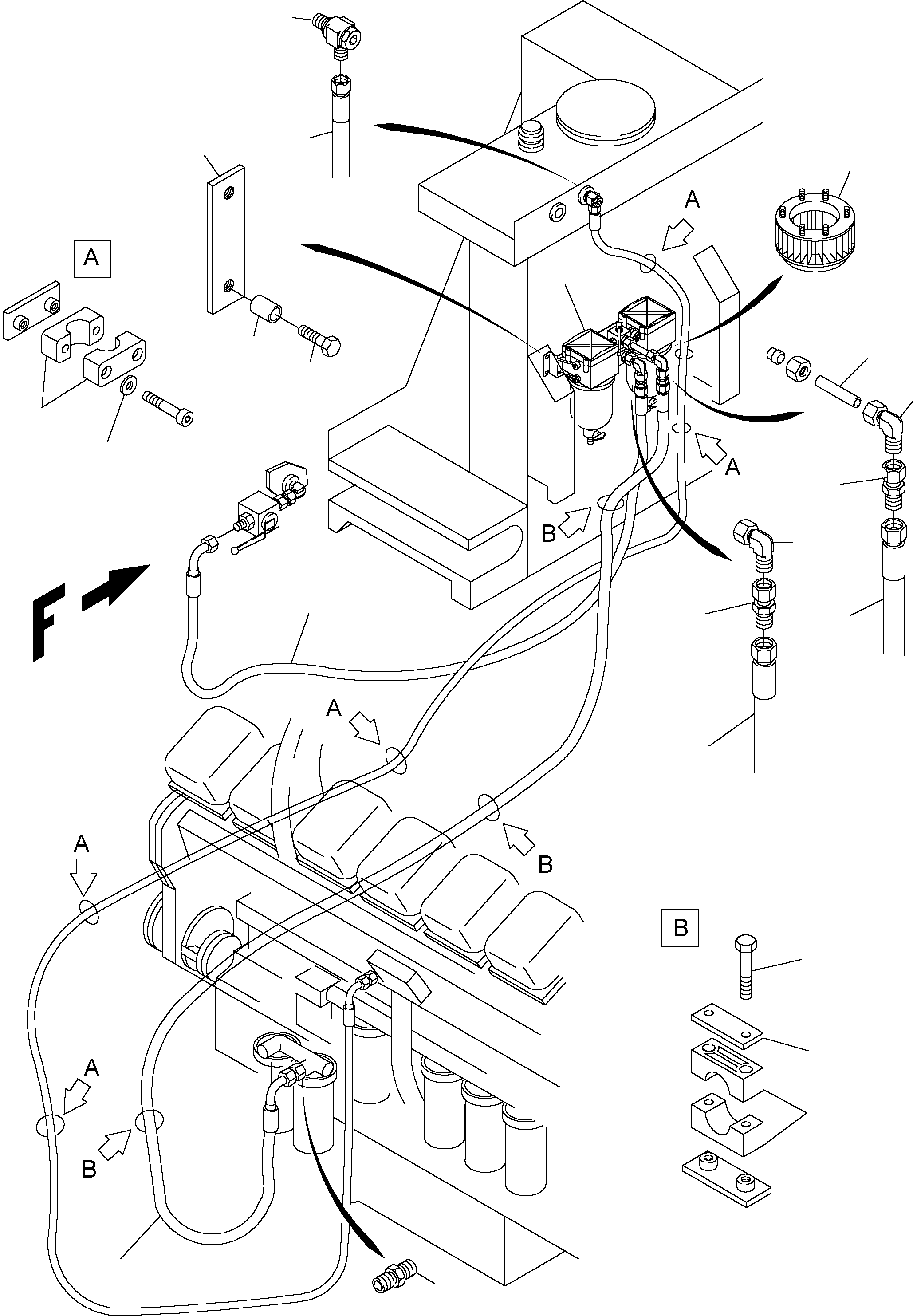 Резьбовая пластина 897 678 40 KOMATSU