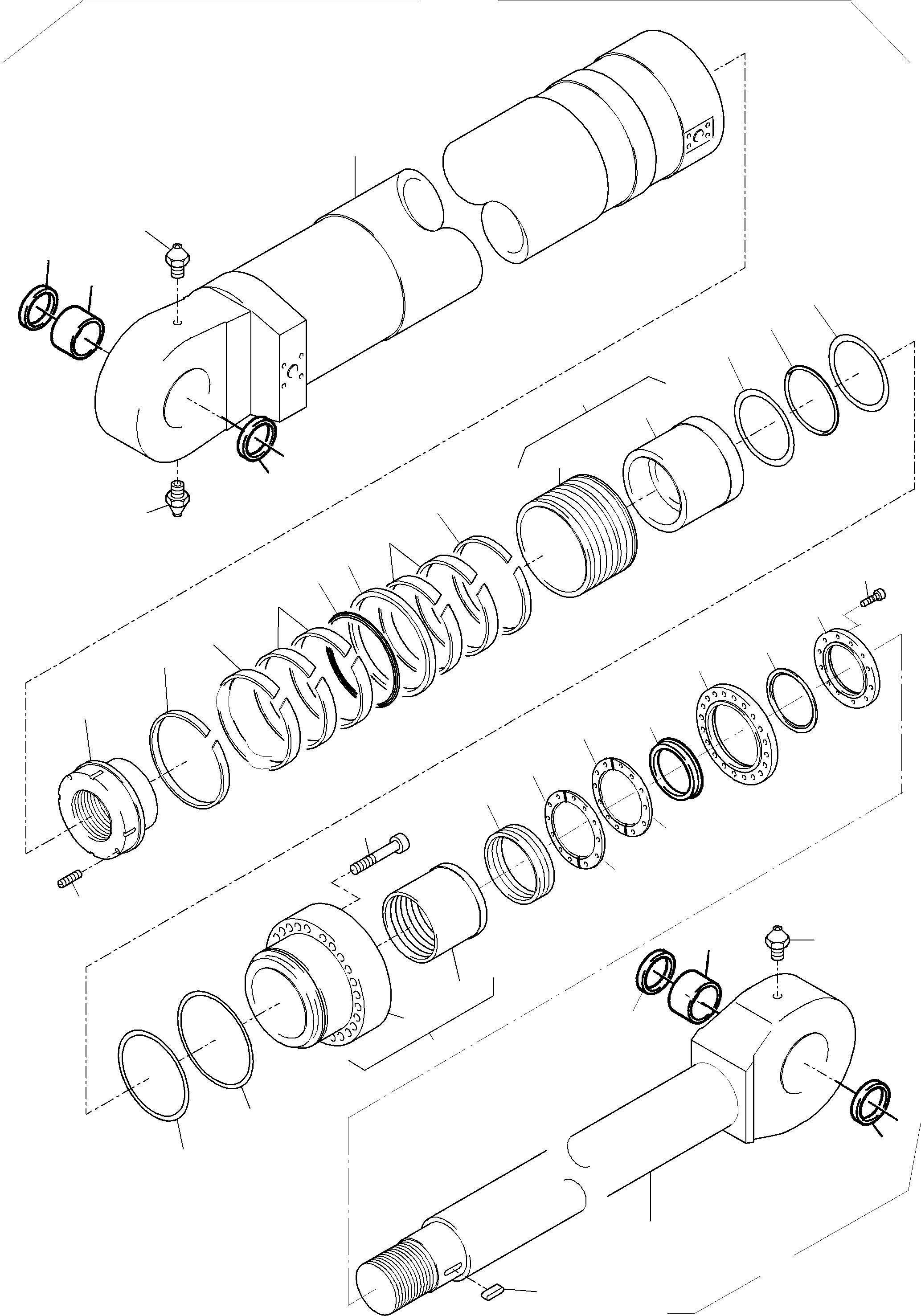 Bearing bush (no field repair item) 653 904 40 KOMATSU