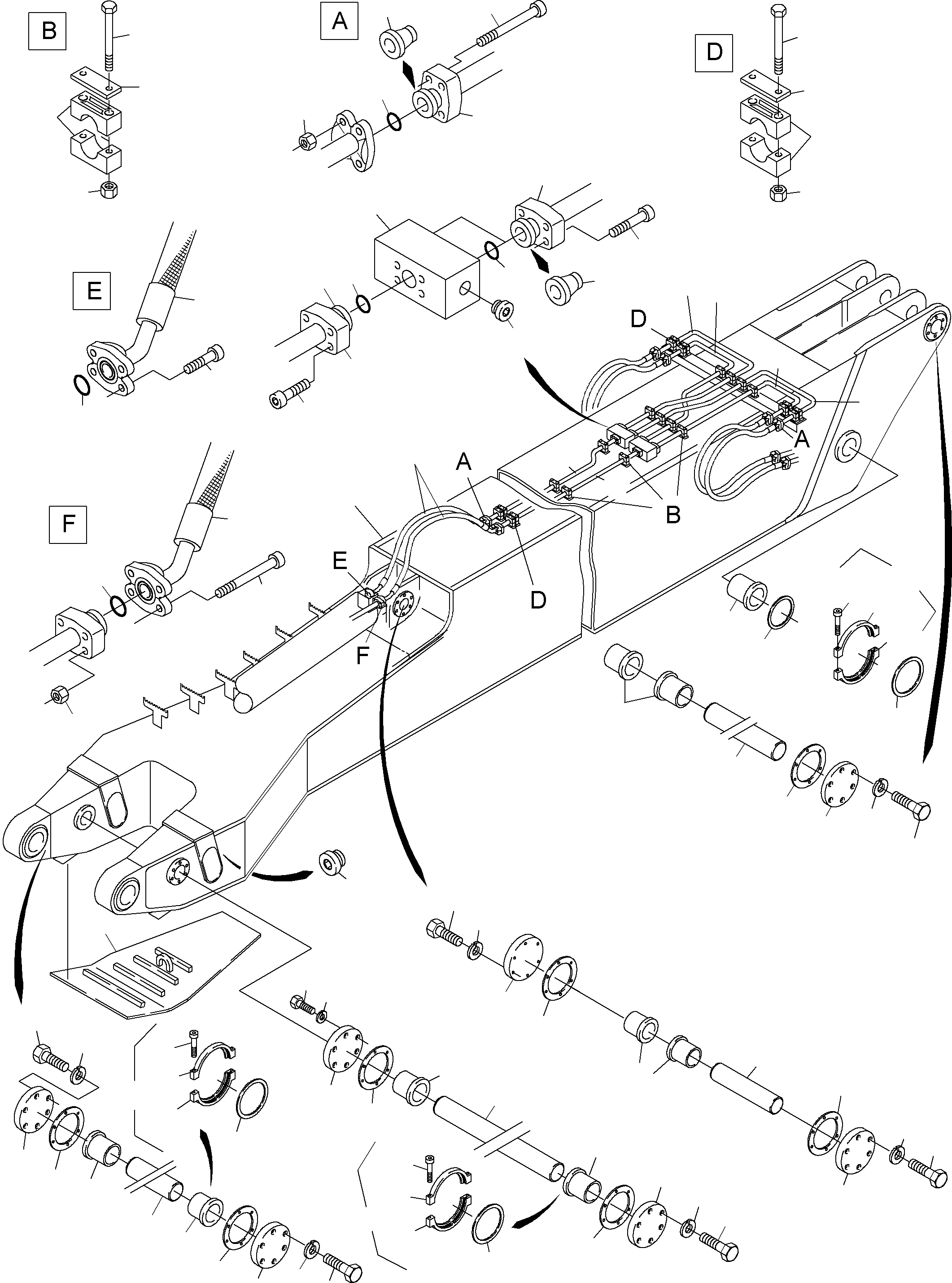 Уплотнение 655 733 40 KOMATSU