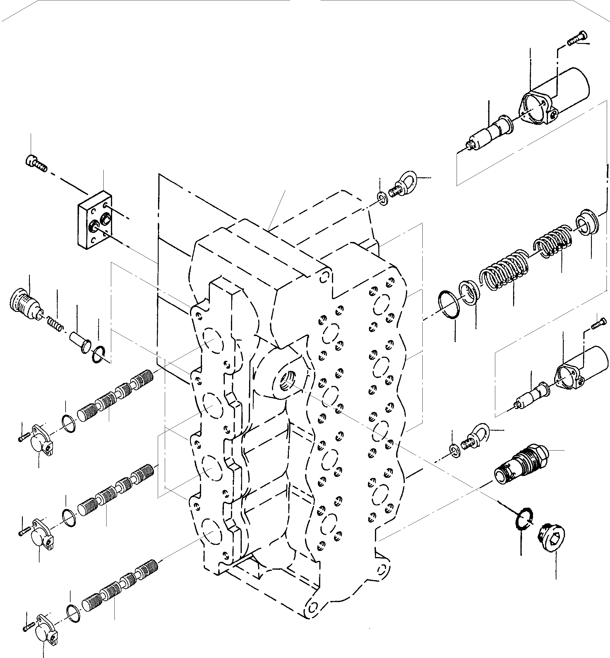 Control block 655 882 40 KOMATSU