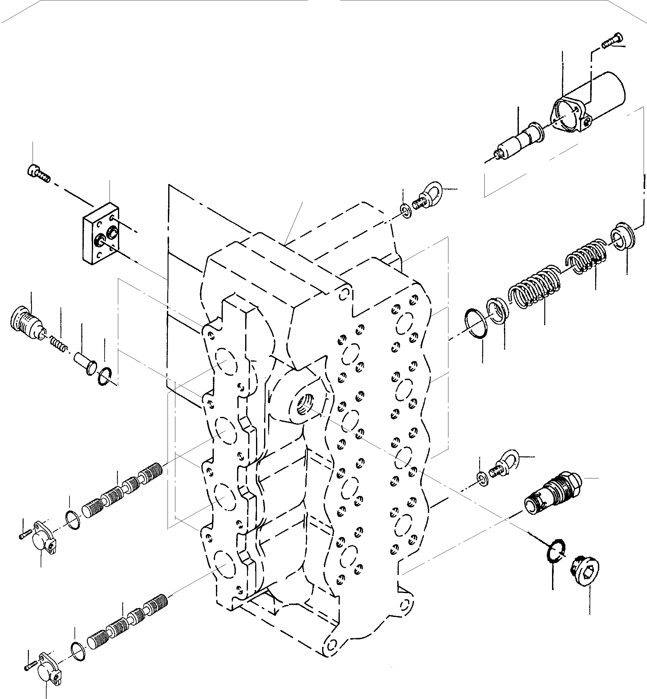 Control block 655 881 40 KOMATSU