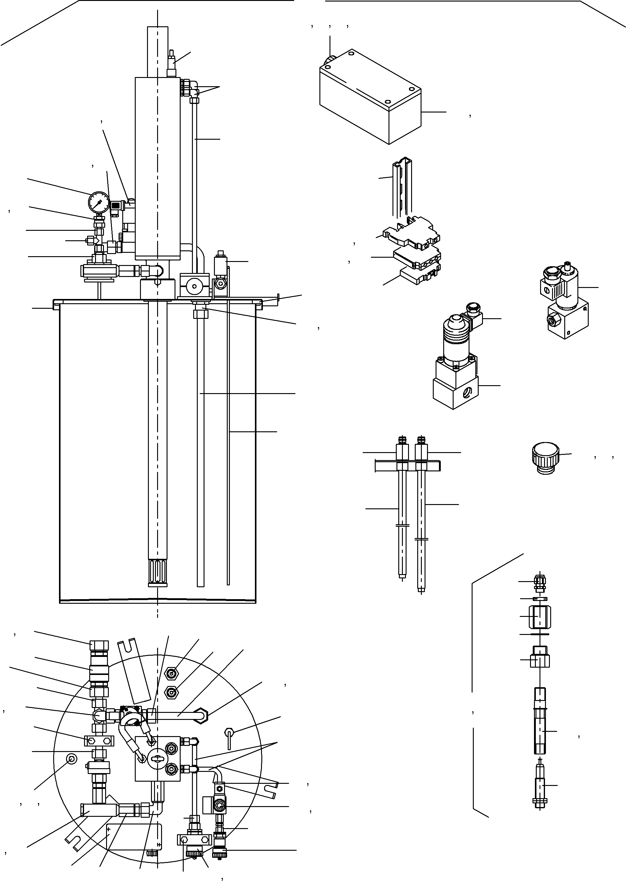 Соединительный штуцер 792 034 73 KOMATSU
