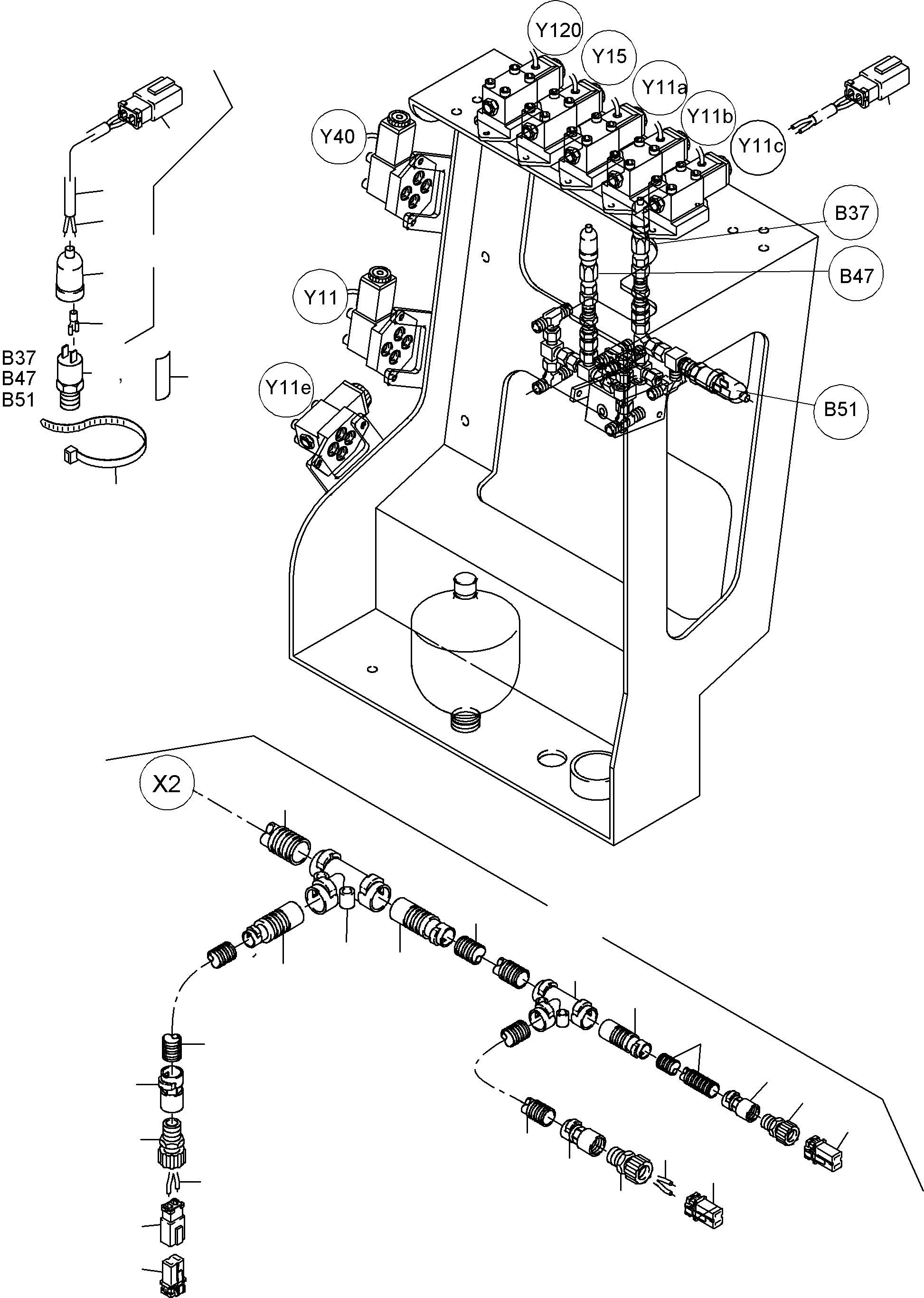 Bonded seal 515 460 40 KOMATSU