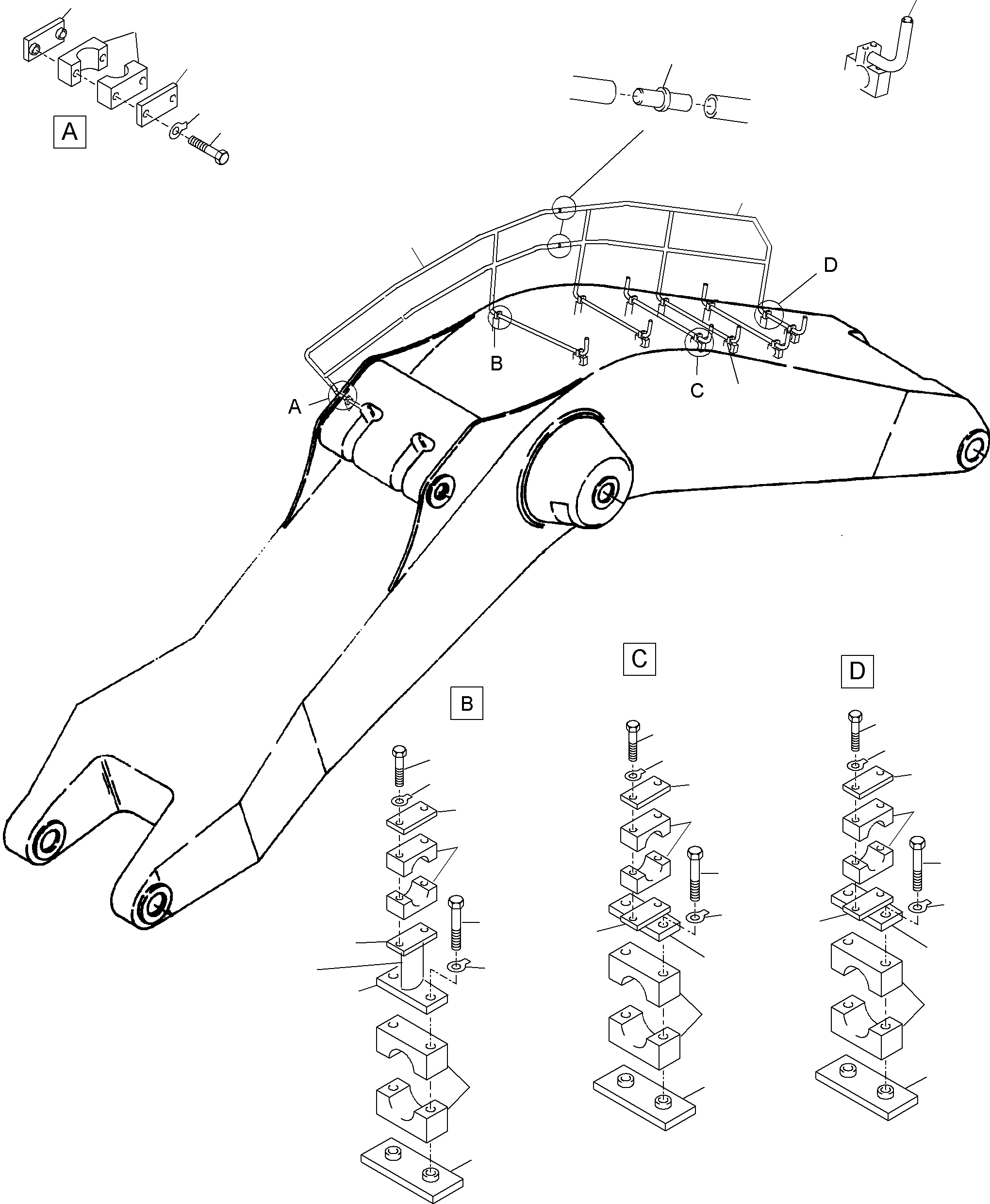 Приварная пластина 502 959 98 KOMATSU