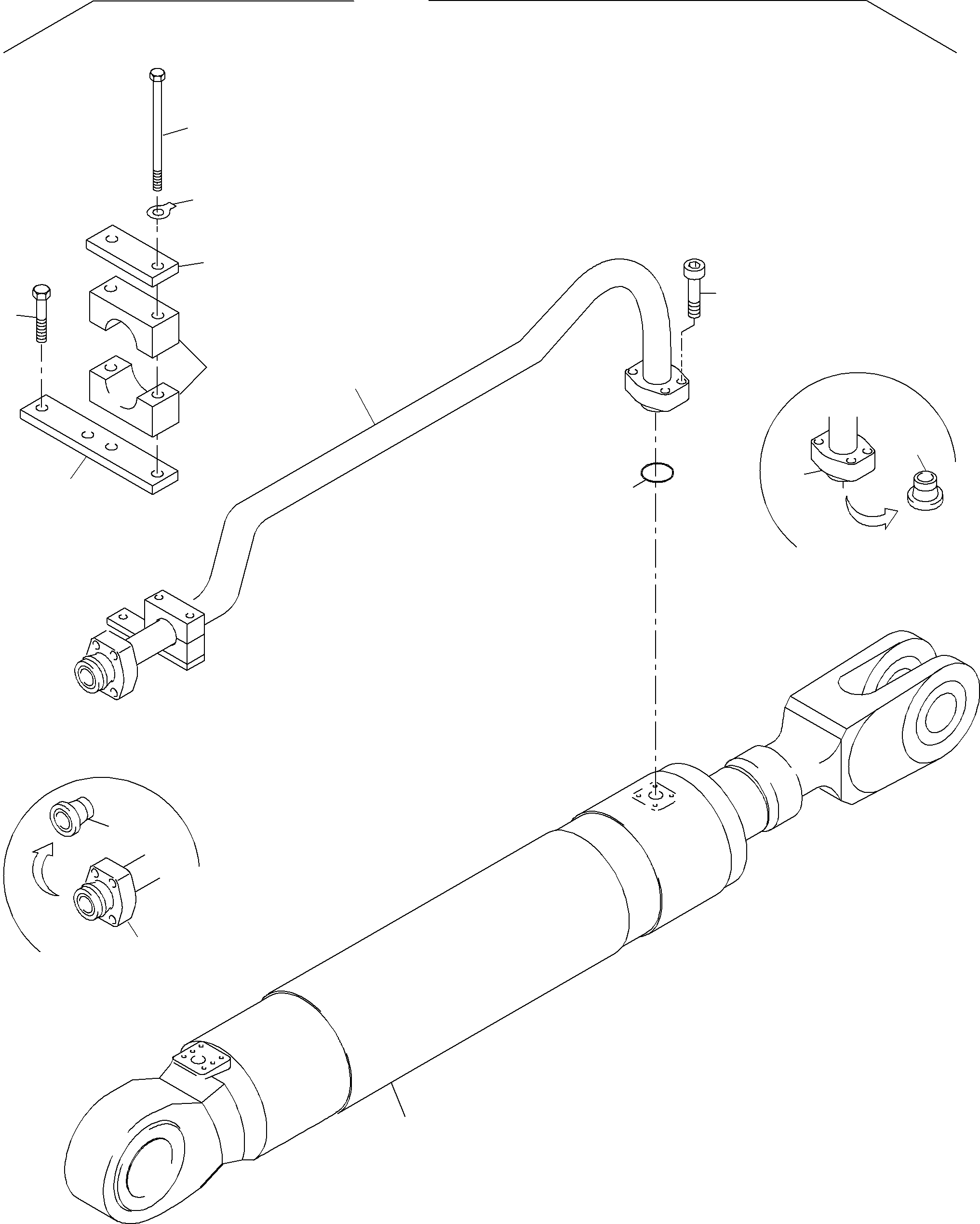 Pipe assy. 04, 15-18 Ø 65 793 307 73 KOMATSU