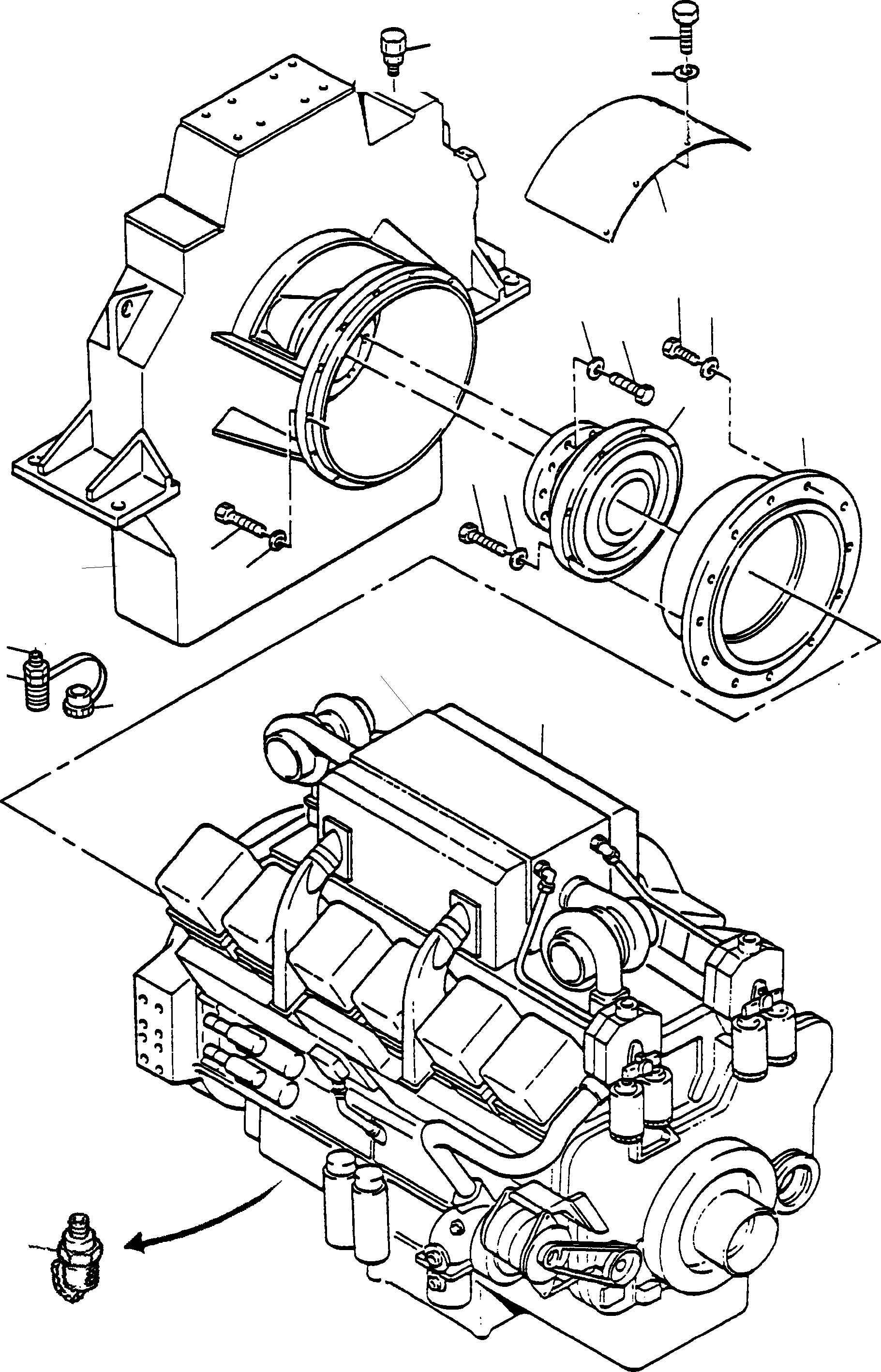 Болт (стандартный) 512 960 98 KOMATSU