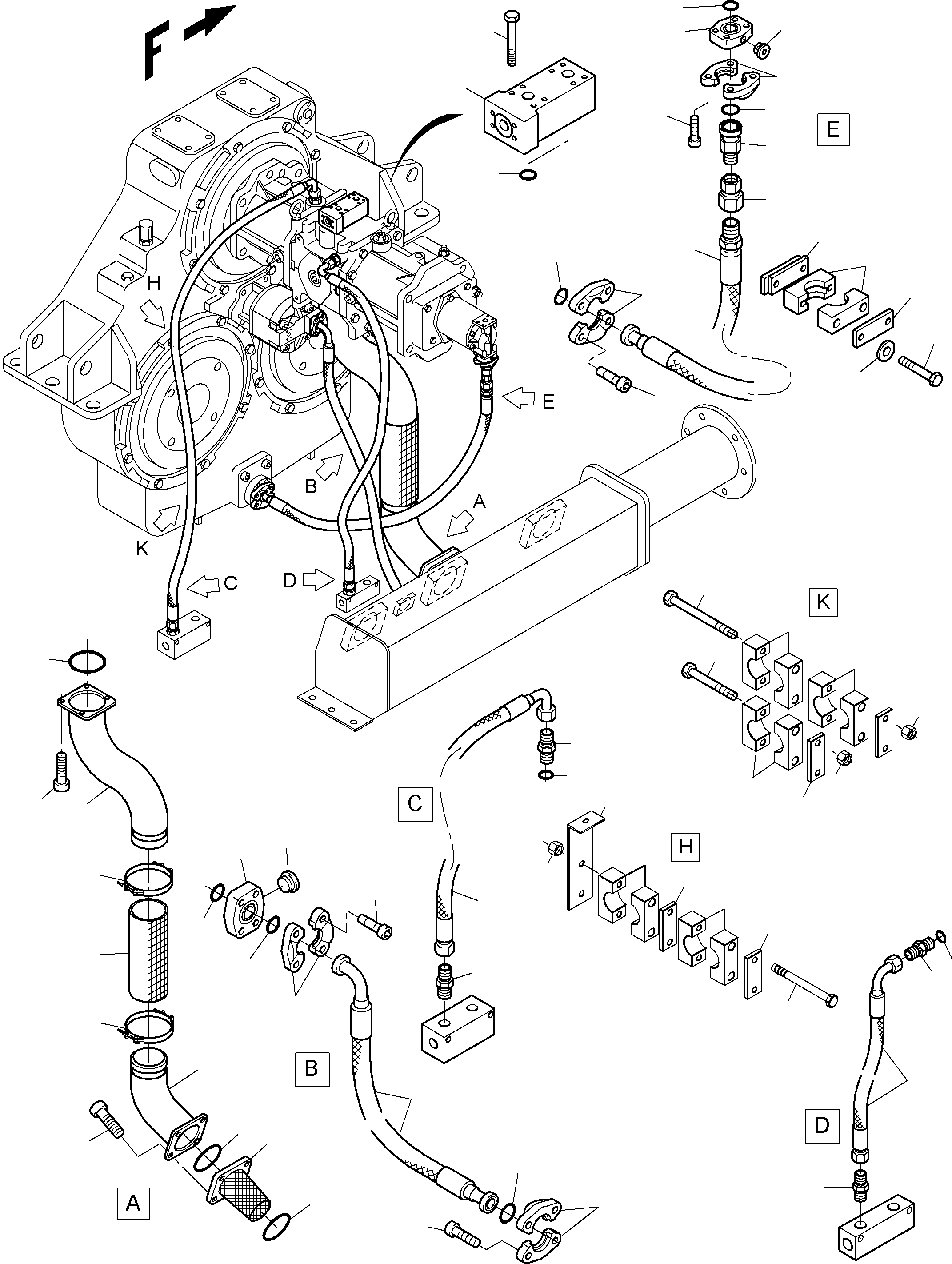 Фильтр 896 710 40 KOMATSU
