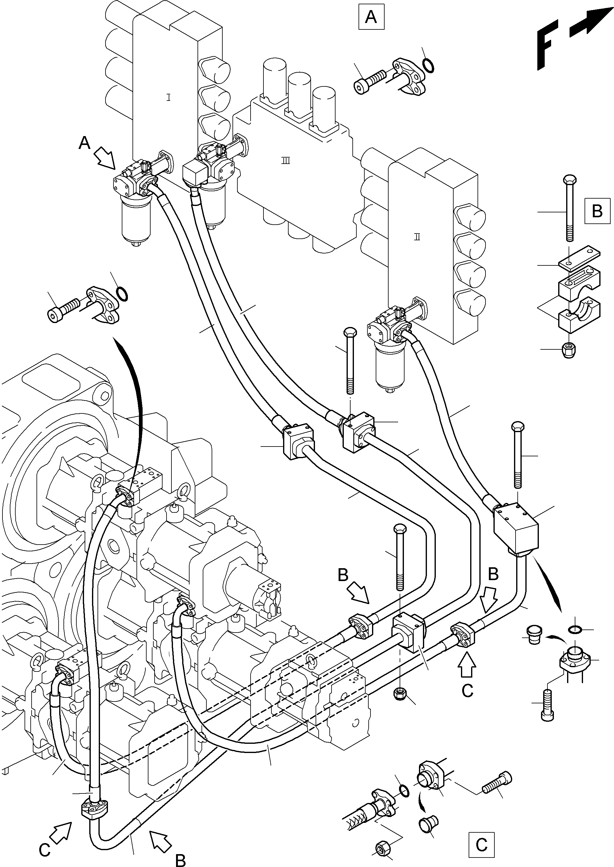 Болт 308 654 99 KOMATSU