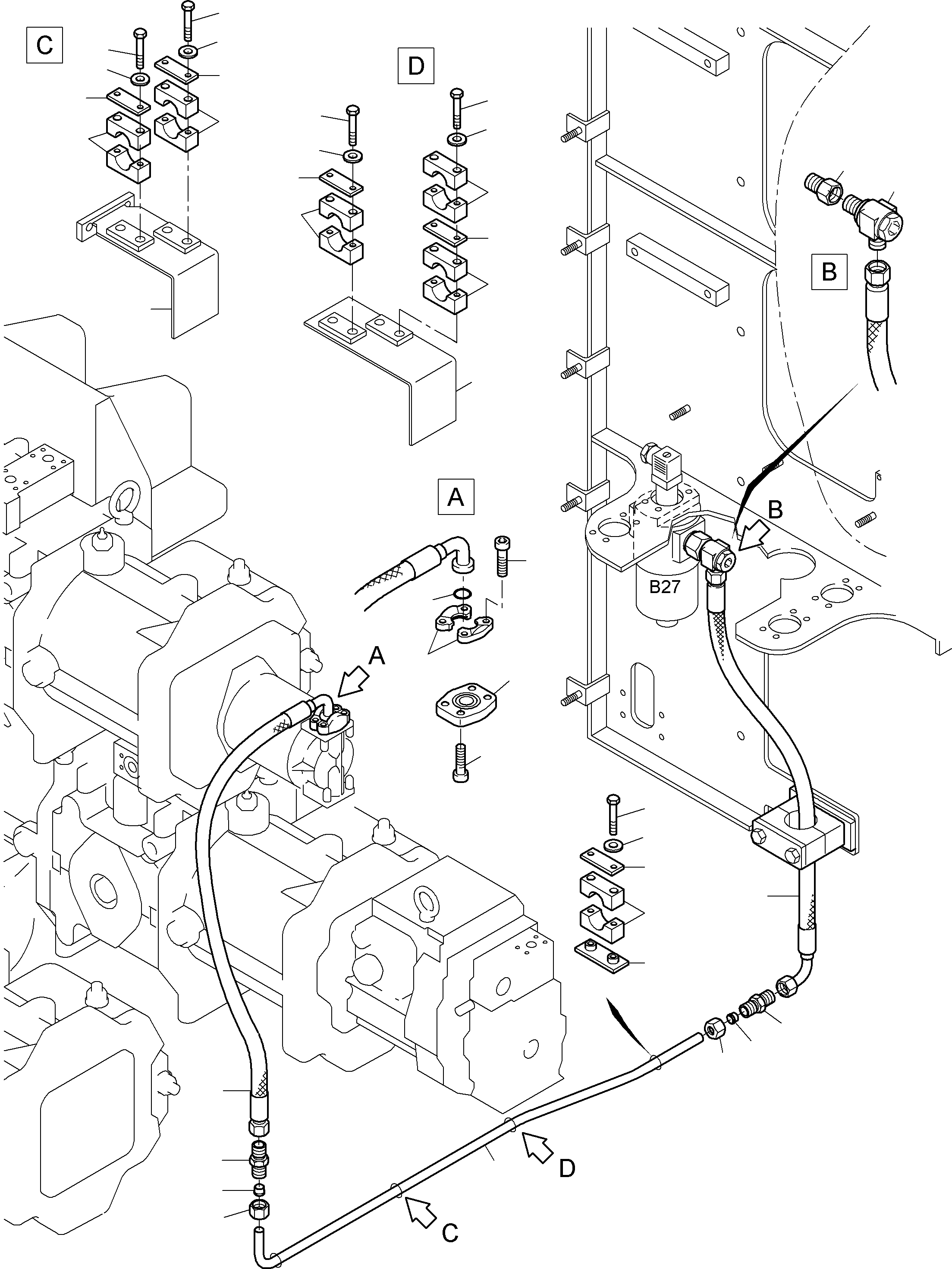 полуфланец 006 631 98 KOMATSU
