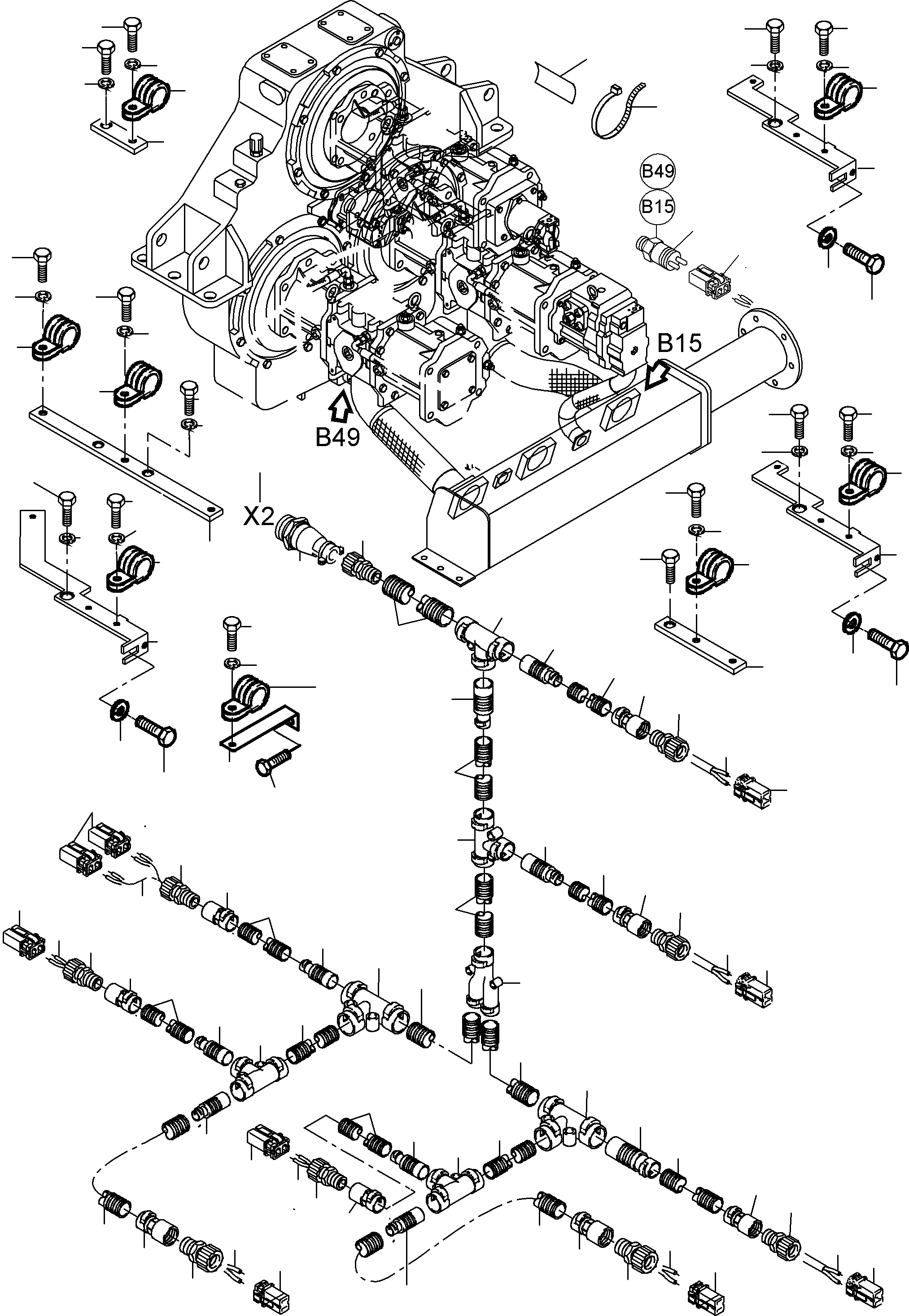 пробка в сборе 0819212920 KOMATSU