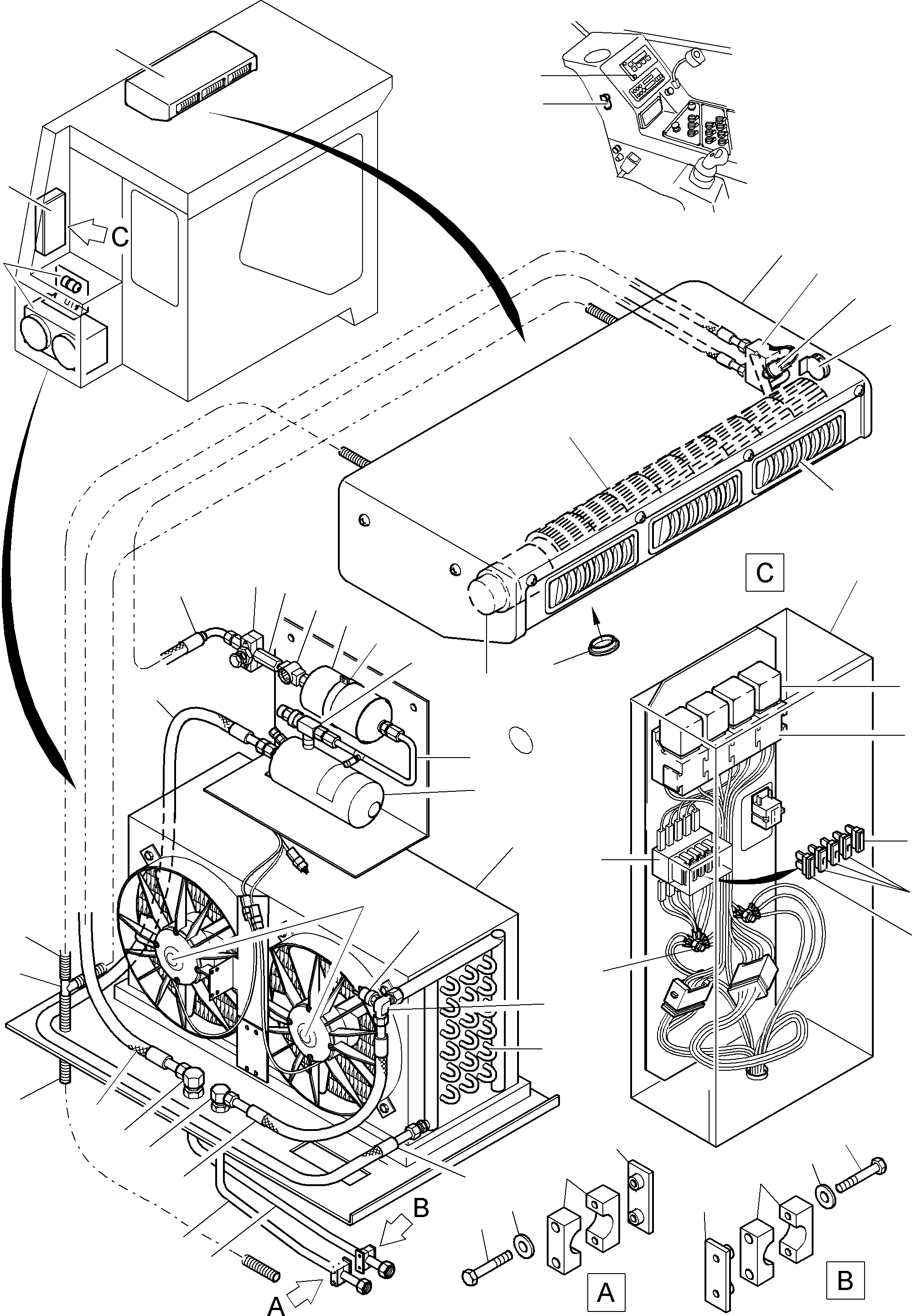 Control section 794 710 73 KOMATSU