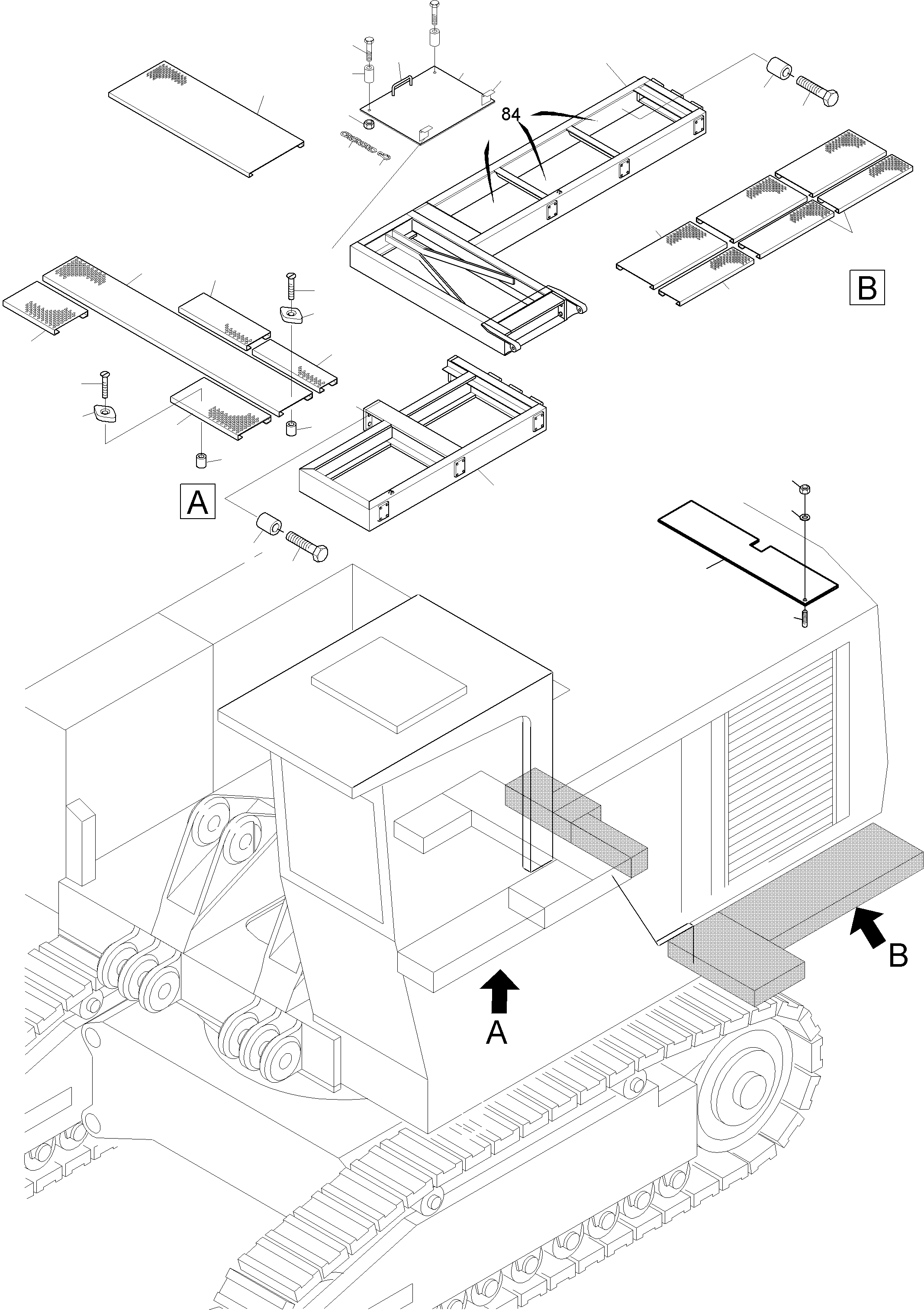 Петля 081 320 40 KOMATSU