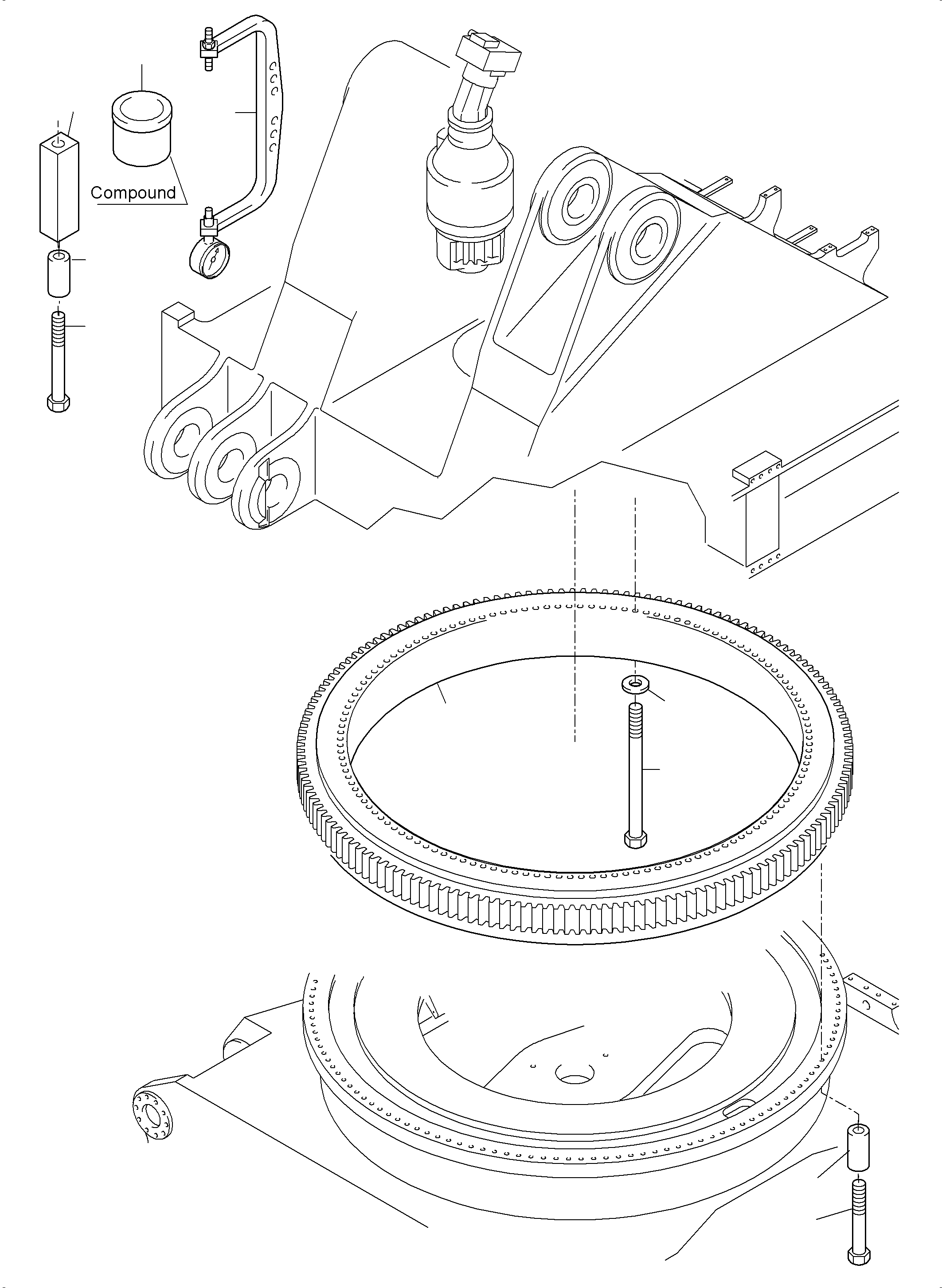 Test bolt (cold weather design) 928 844 40 KOMATSU