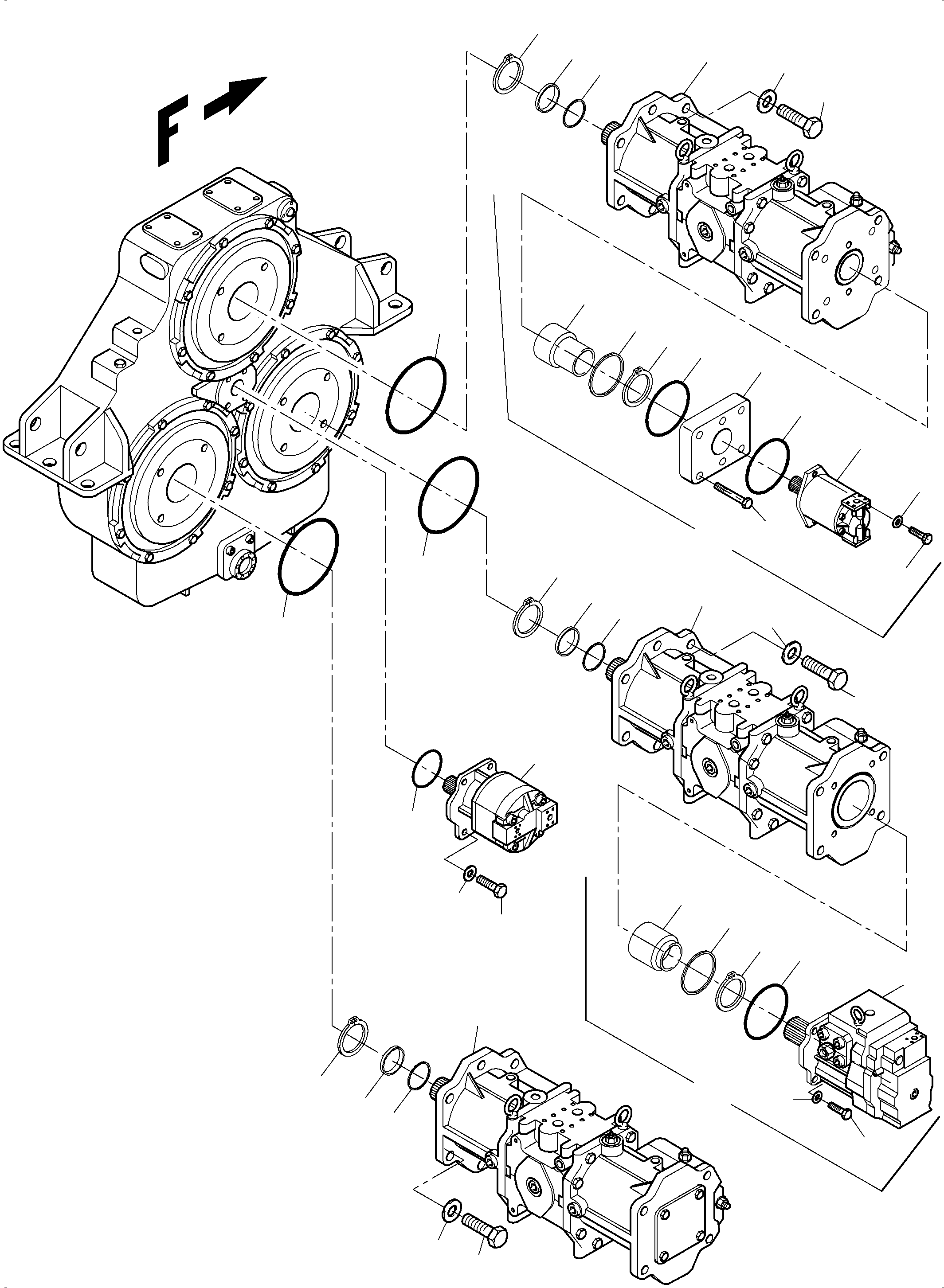 Проставка 796 005 73 KOMATSU