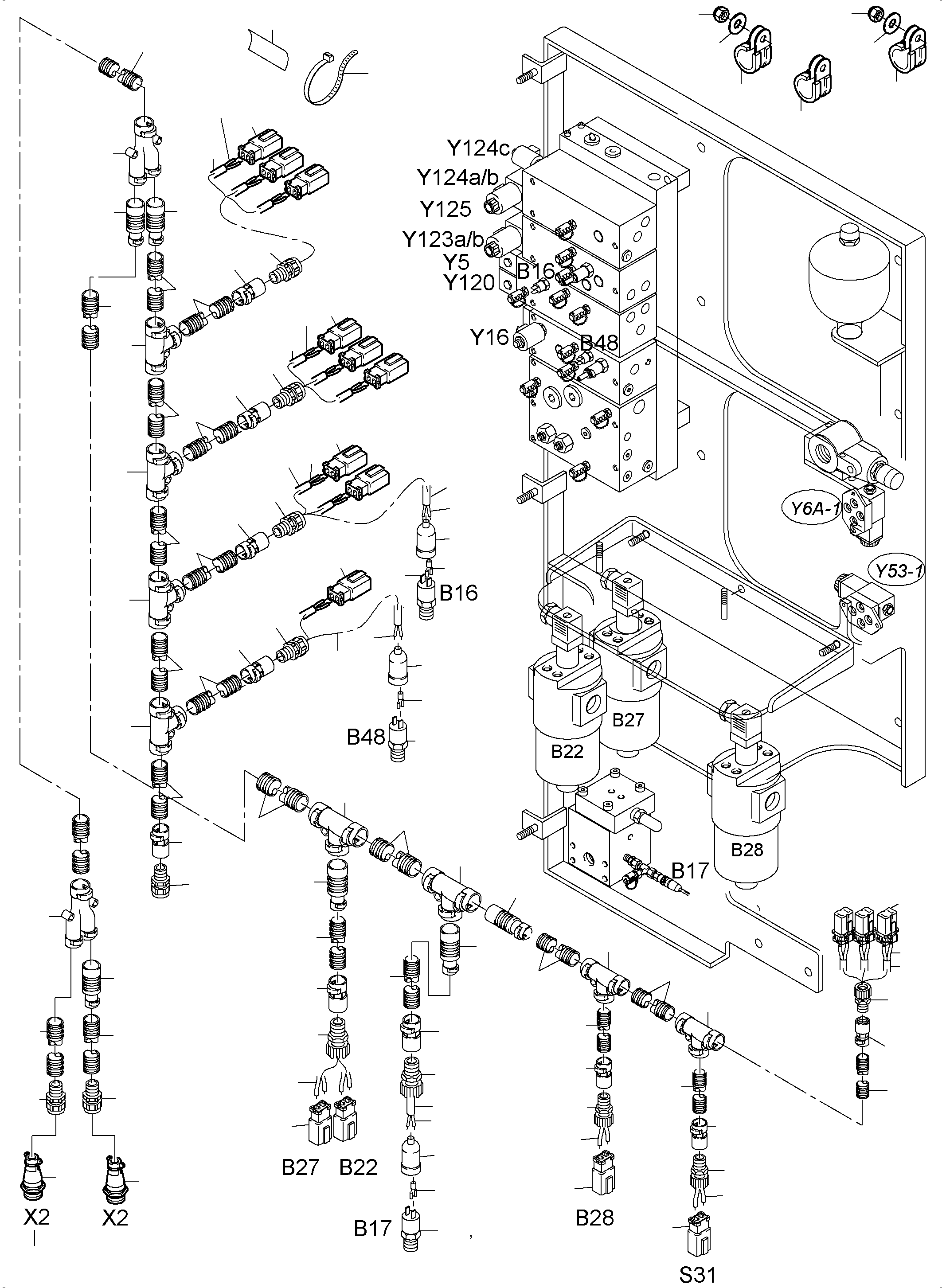 Датчик давления 654 904 40 KOMATSU