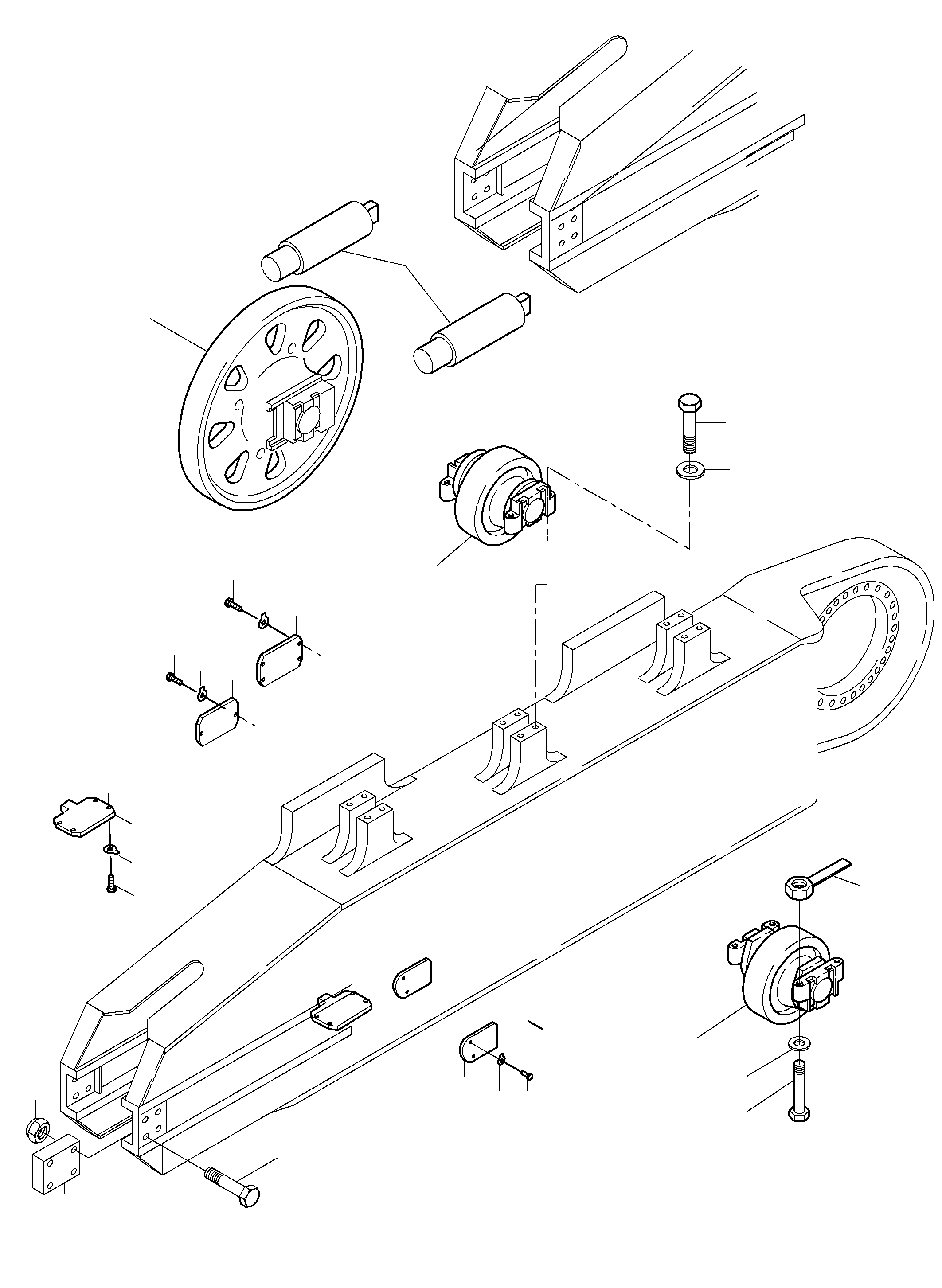 Nut (cold weather design) 936 611 40 KOMATSU