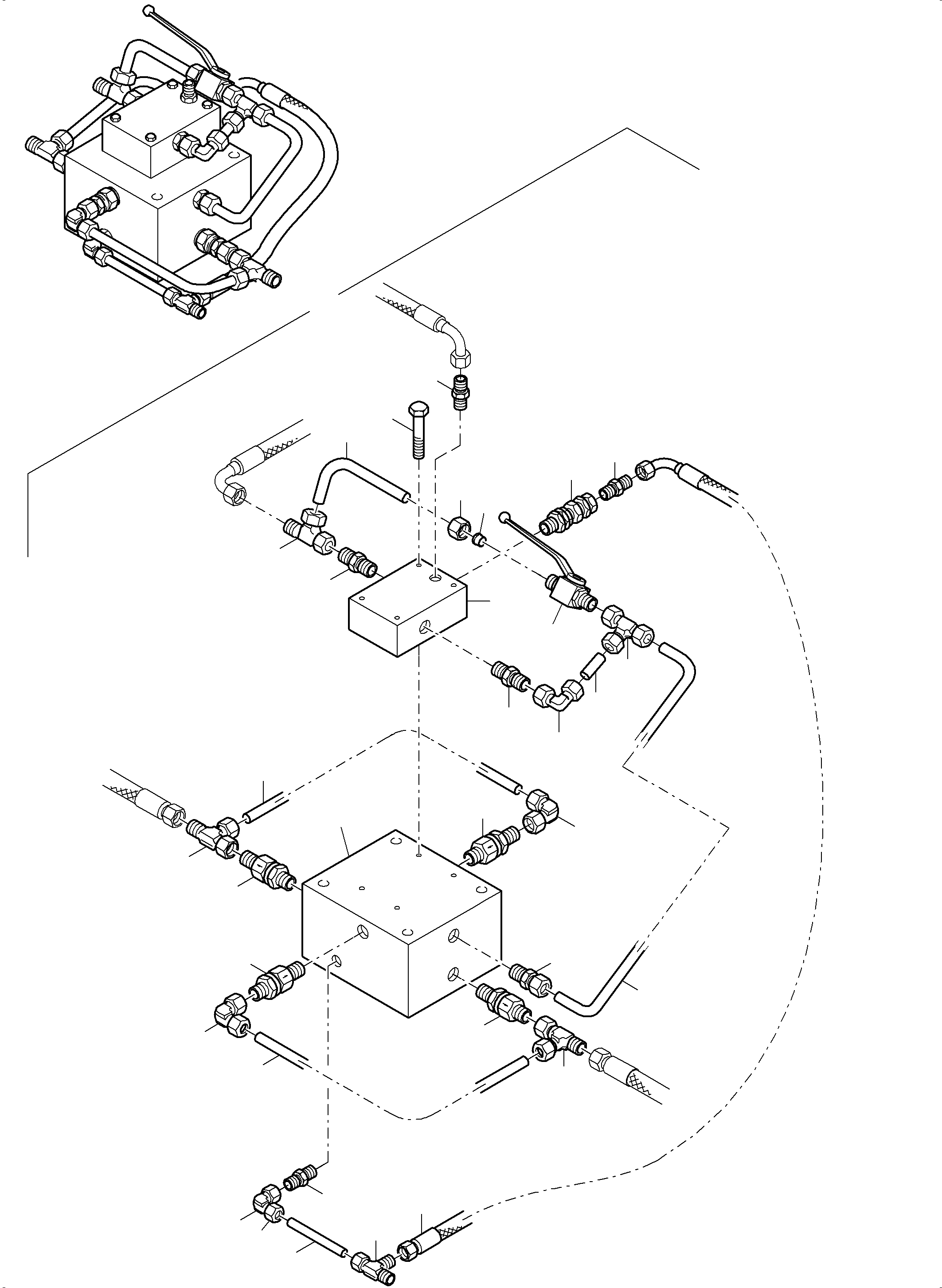 Комплект уплотнений 796 009 73 KOMATSU