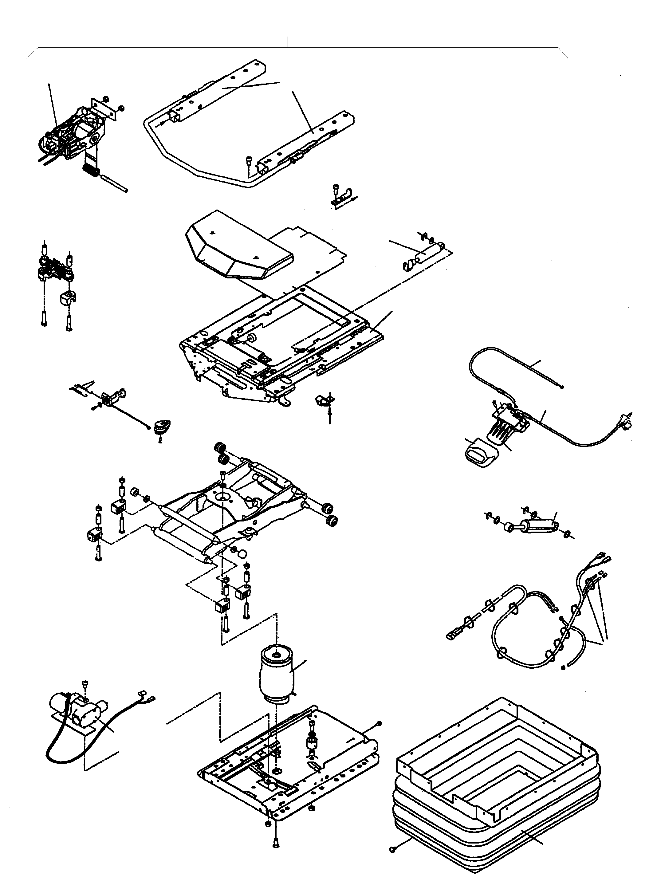 Wear parts (bl.rivet, bushes, buffer, roller, f.bearing, stop) 797 272 73 KOMATSU