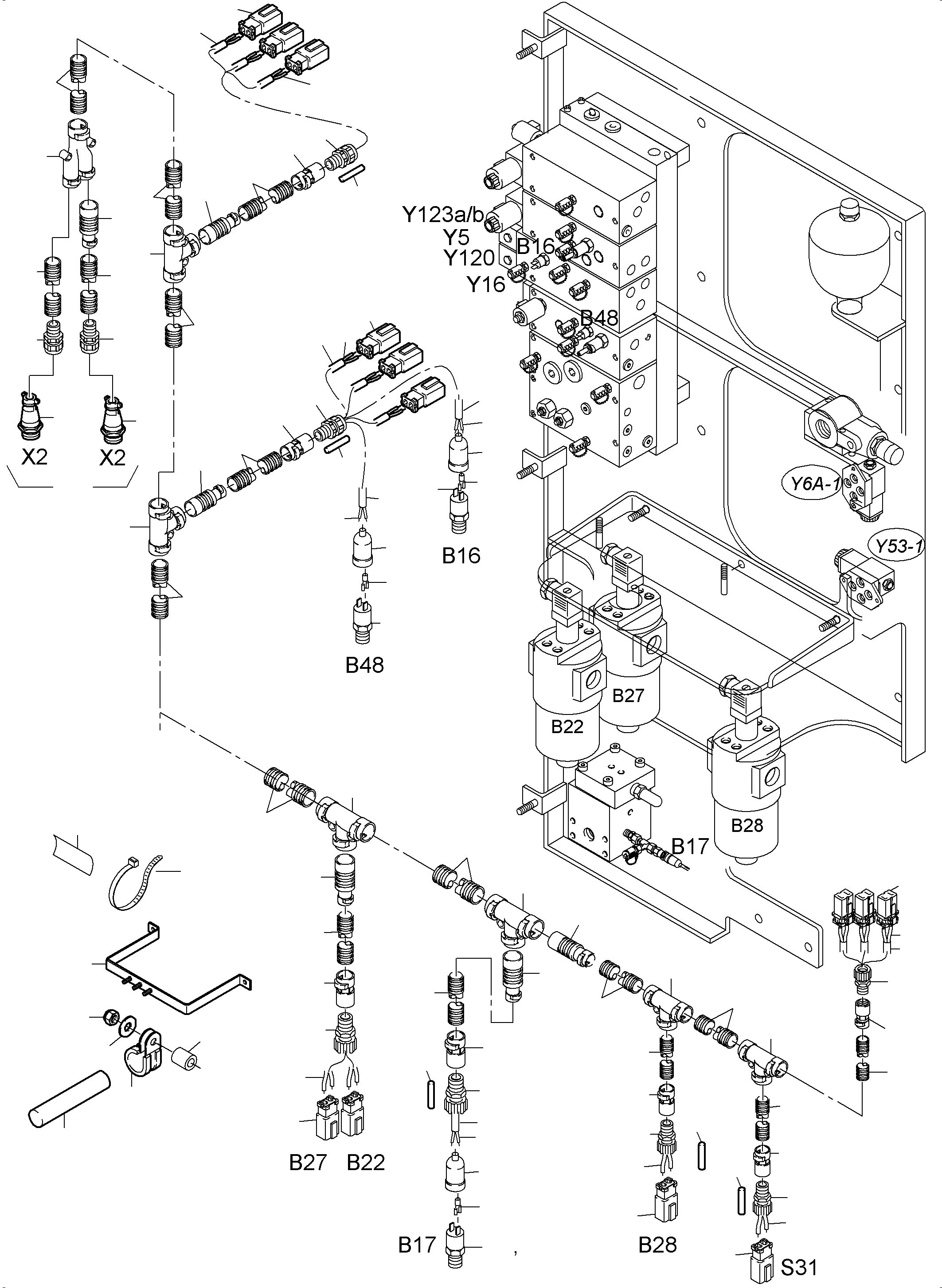 Фиксатор 947 933 40 KOMATSU
