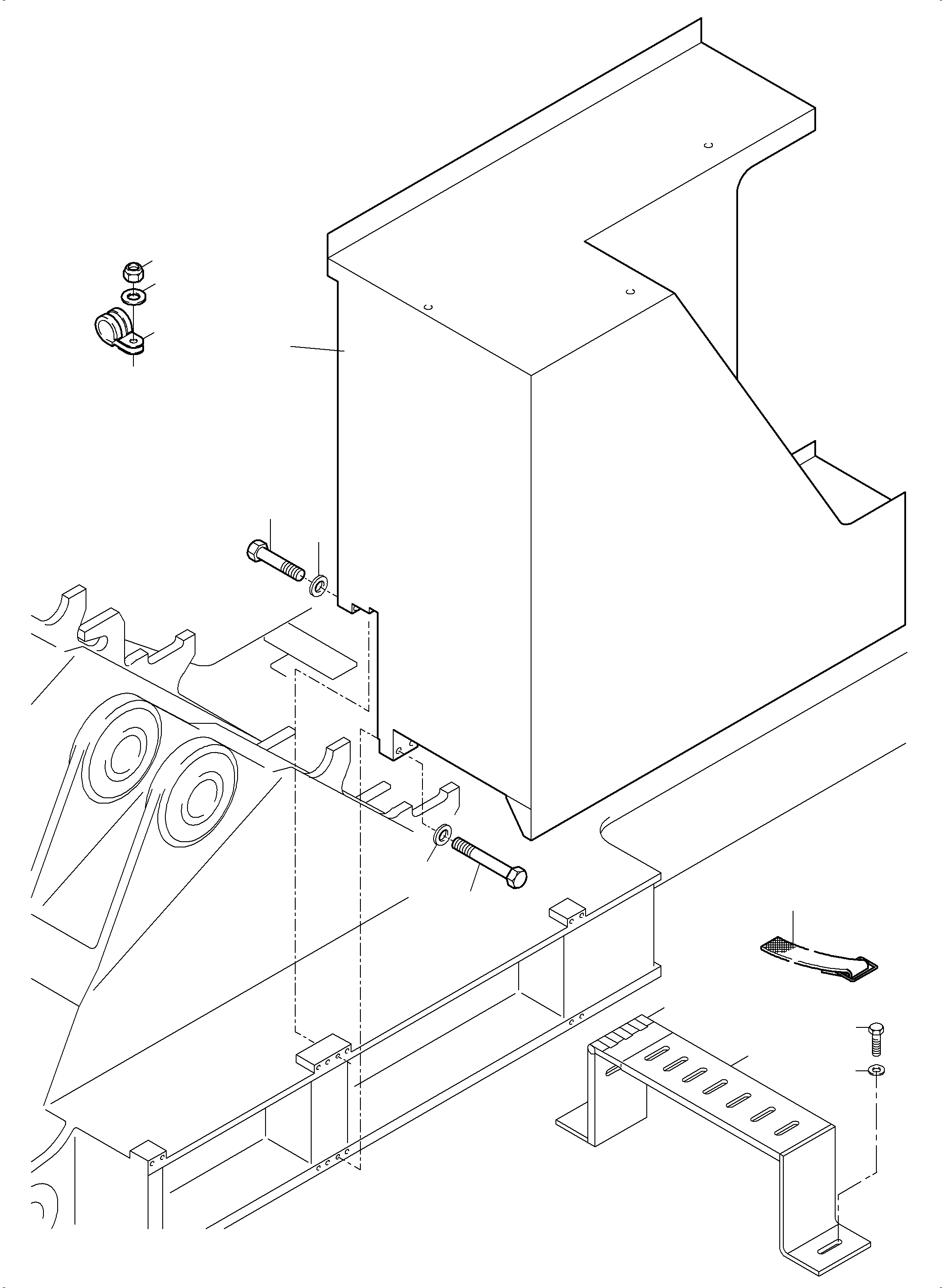 Hinge pin 081 480 40 KOMATSU