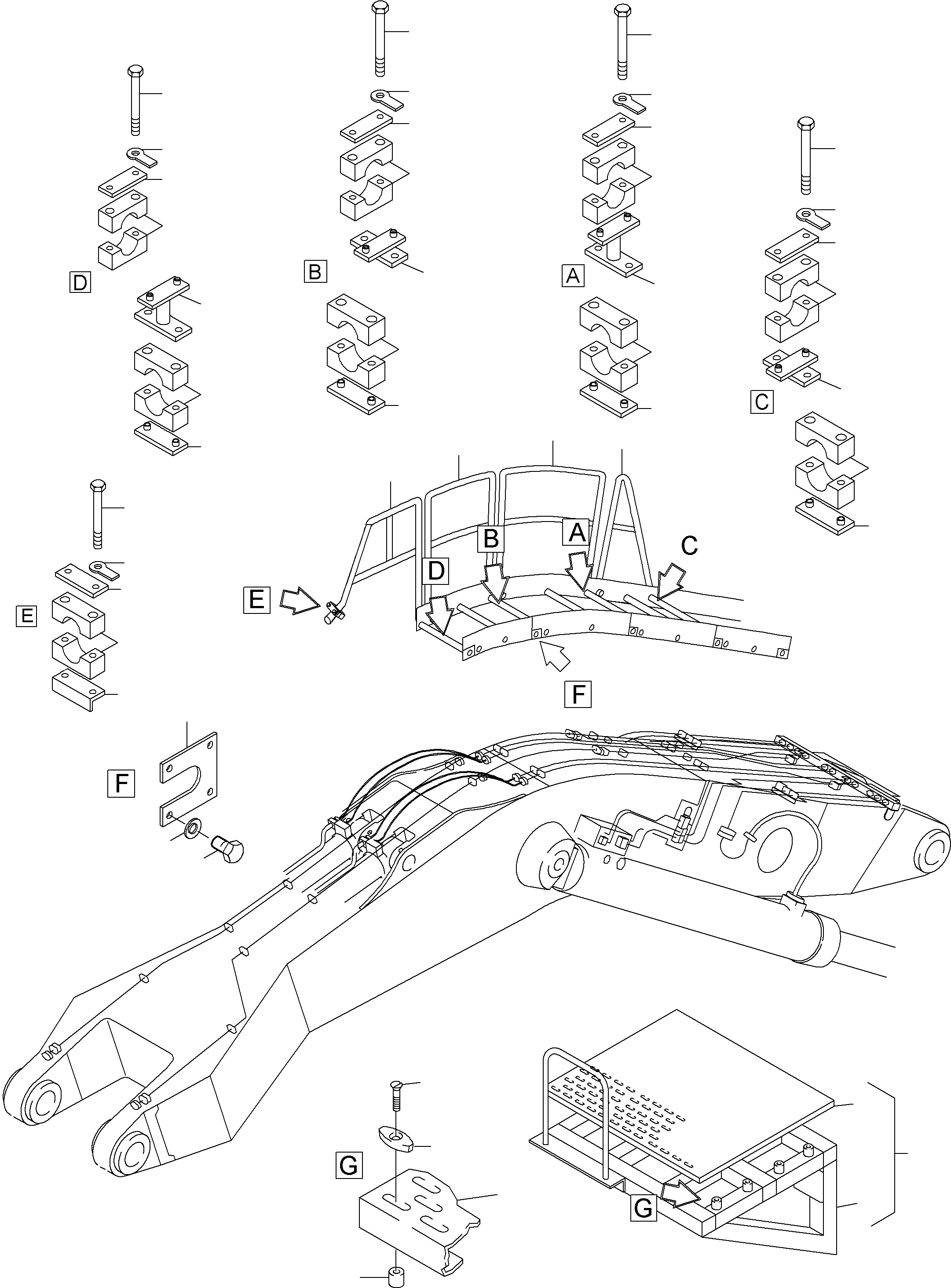 Ручка 461 817 40 KOMATSU