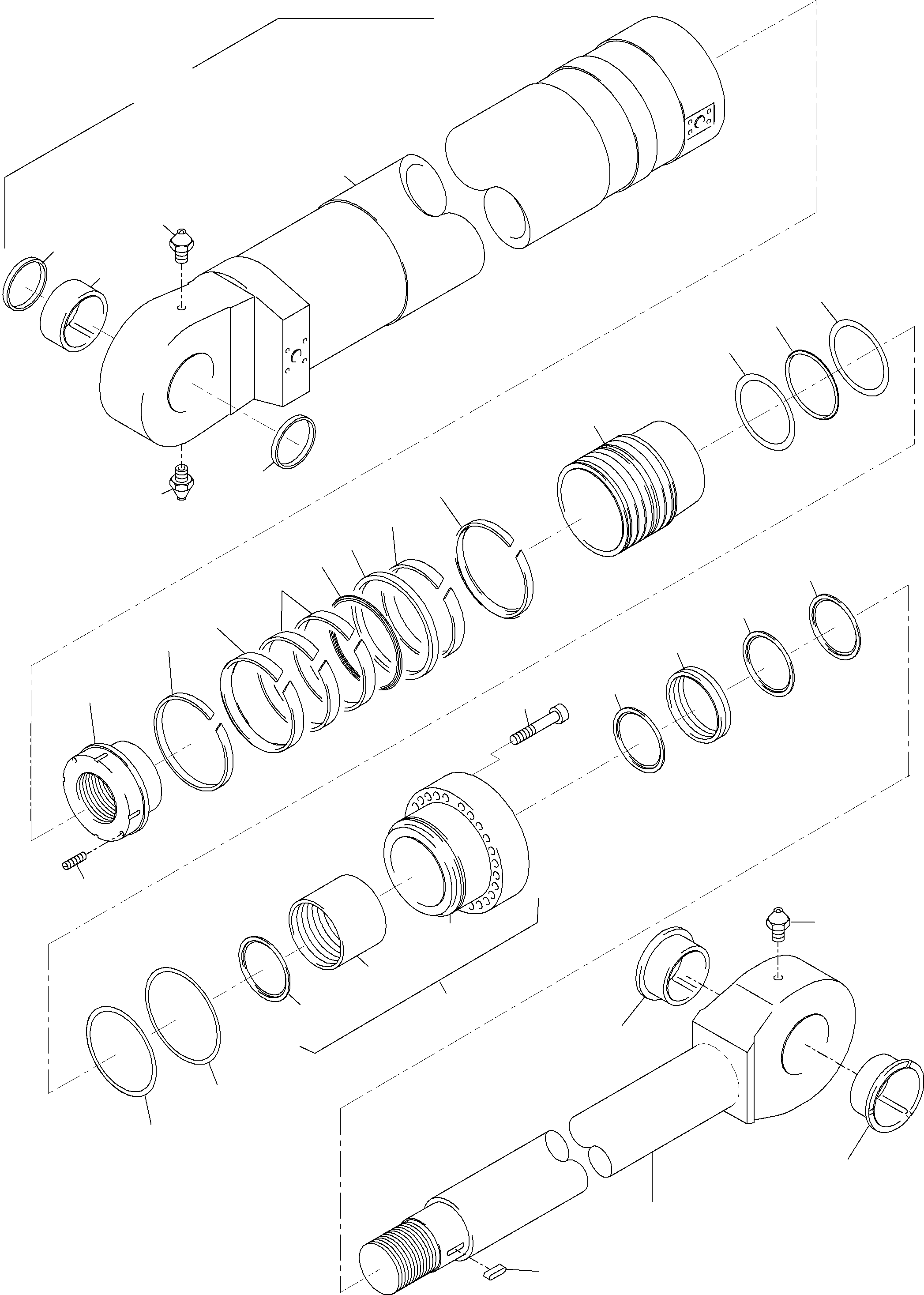 Уплотнение штока 796 528 73 KOMATSU