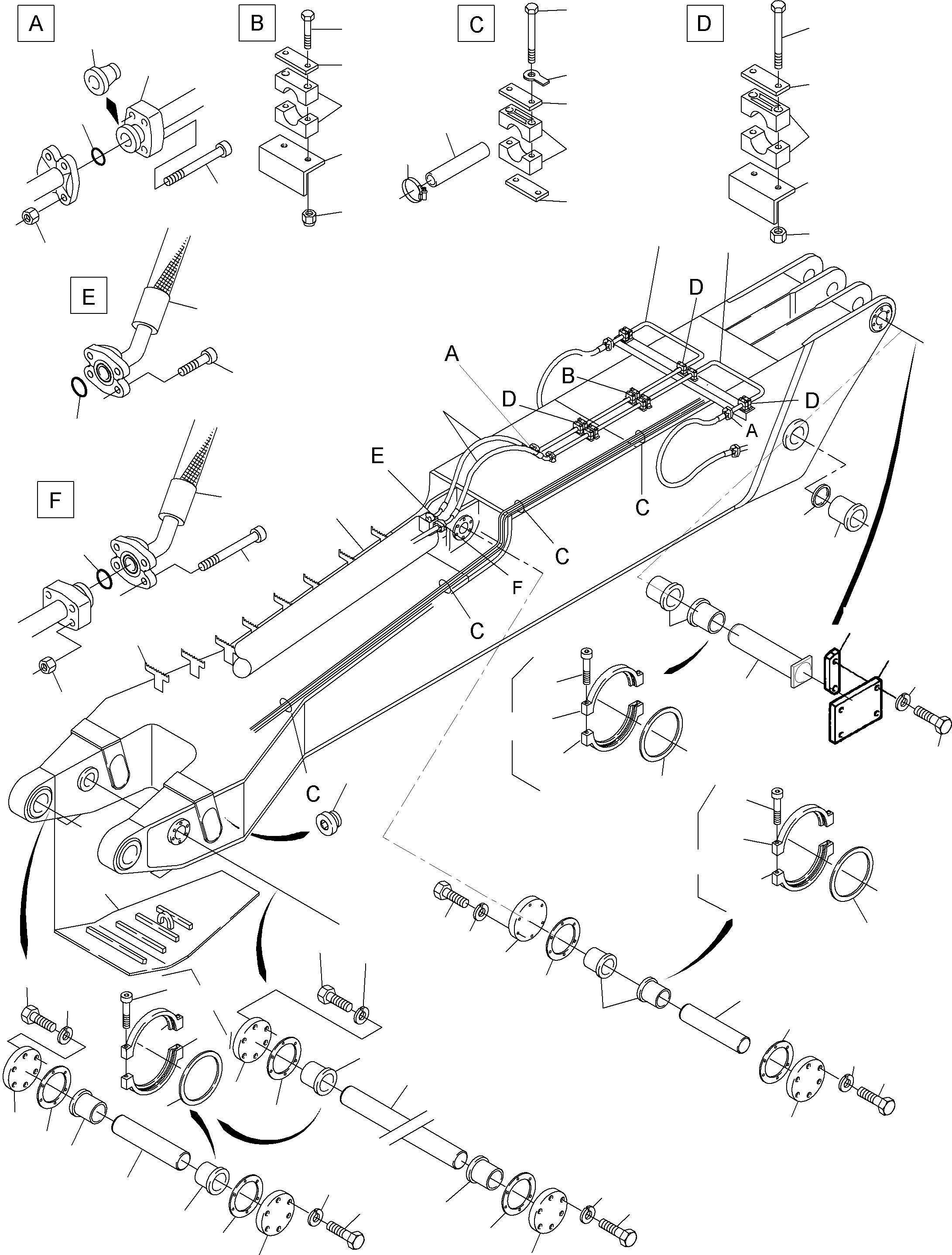 Лестница 290 453 40 KOMATSU