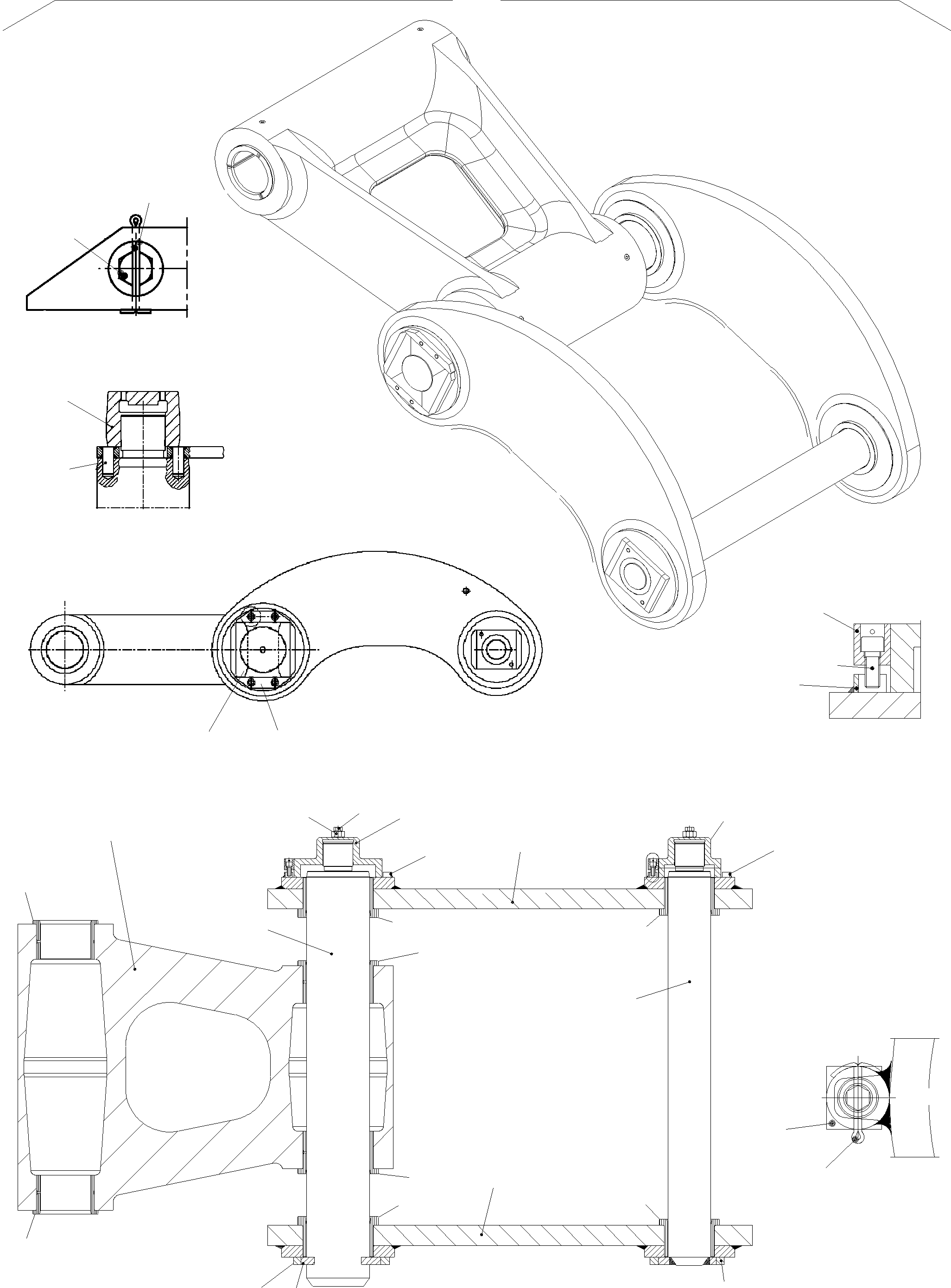 Split pin 342 089 99 KOMATSU