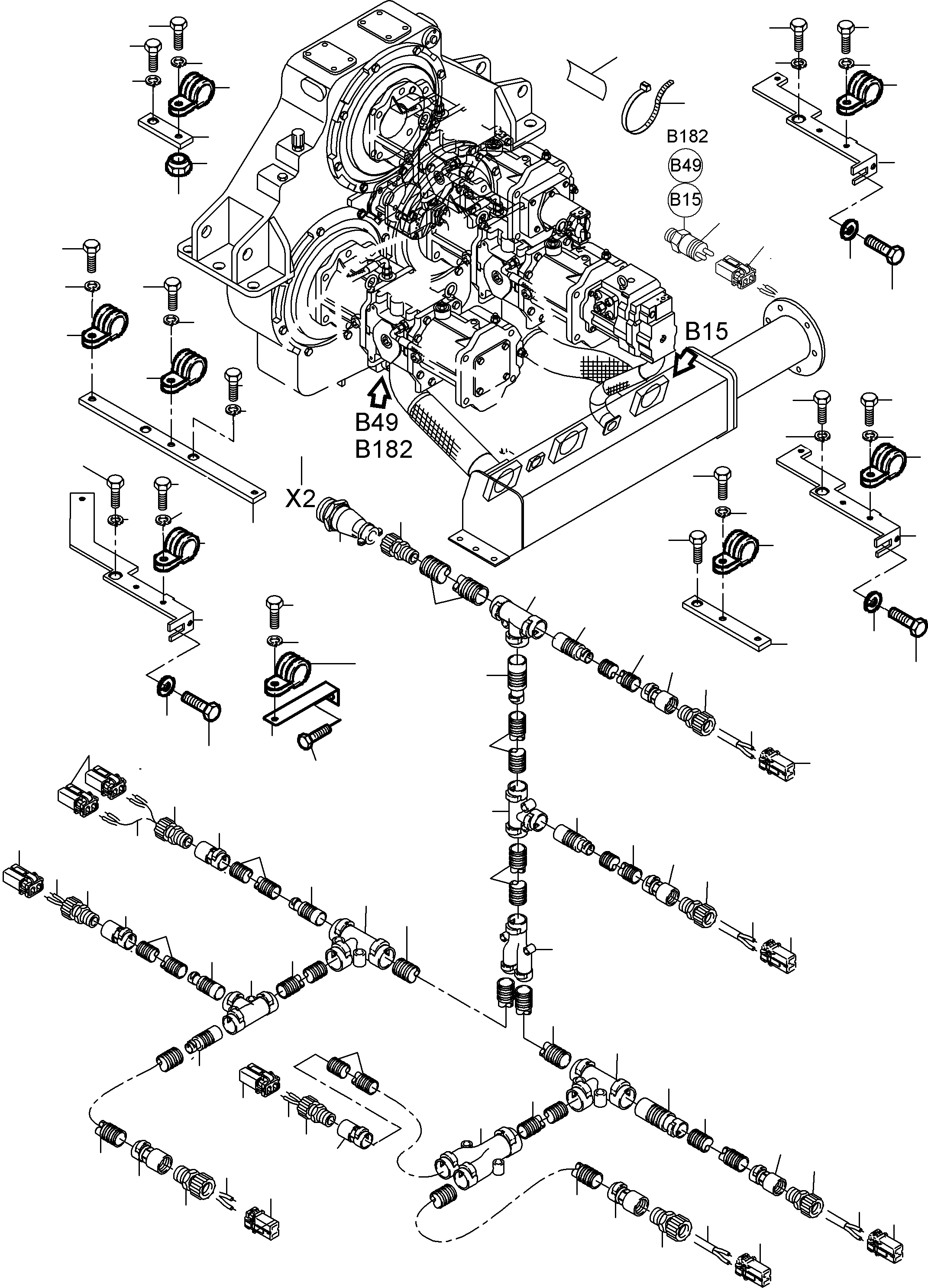 Plate (Arrangement PDG 991-0792) 947 906 40 KOMATSU