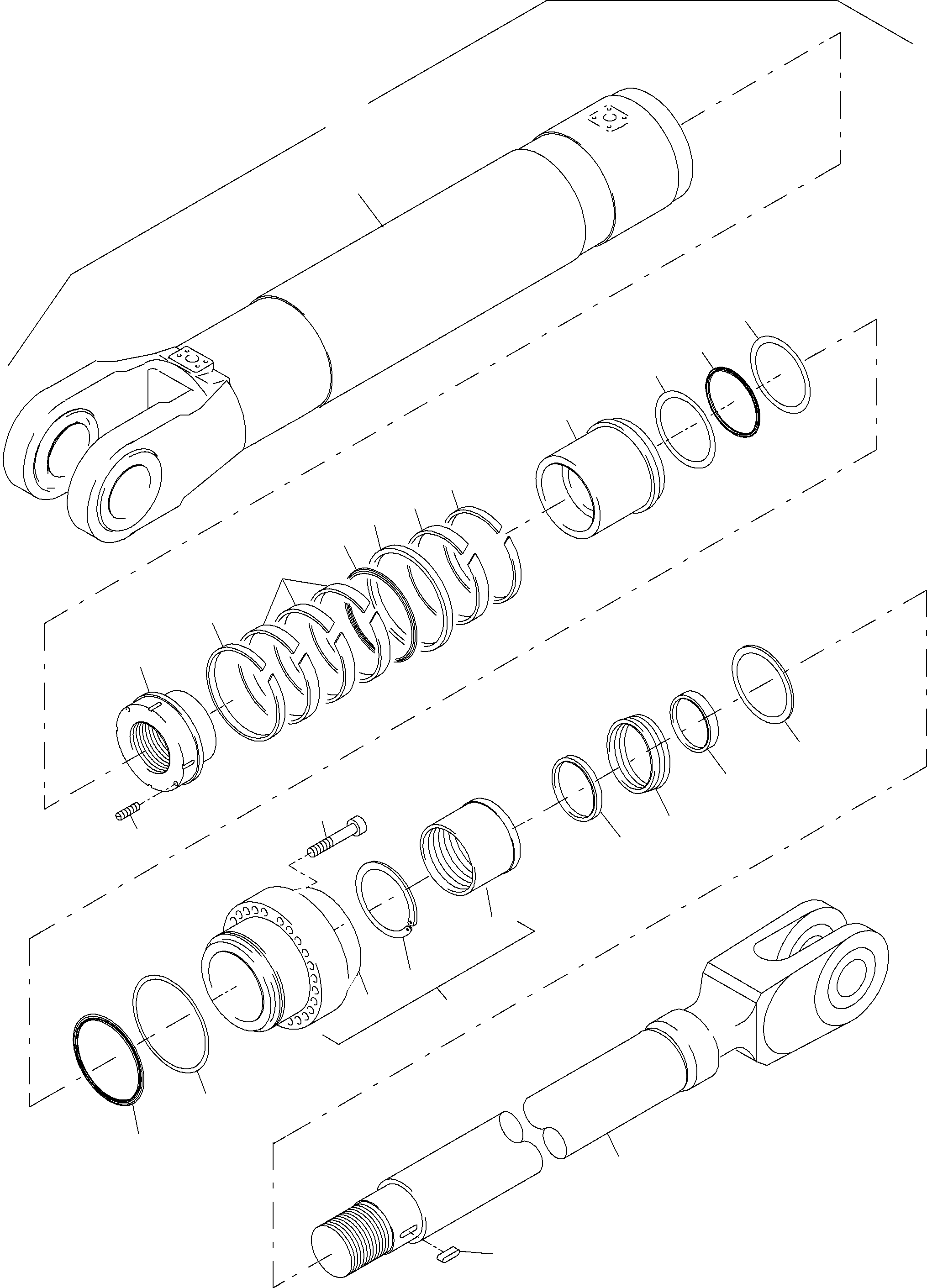 Буферное кольцо 907 964 40 KOMATSU