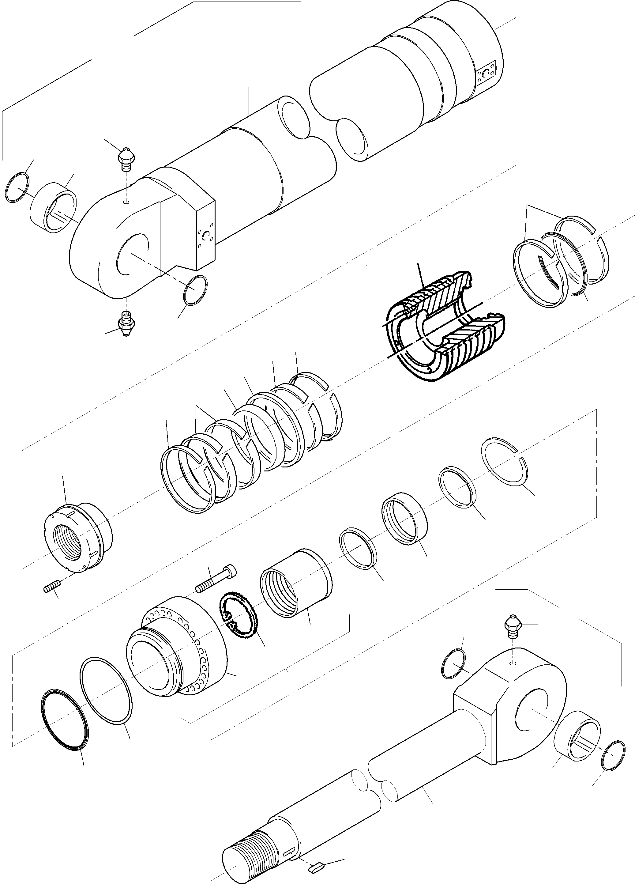 Rod seal (cold weather design) 932 902 40 KOMATSU
