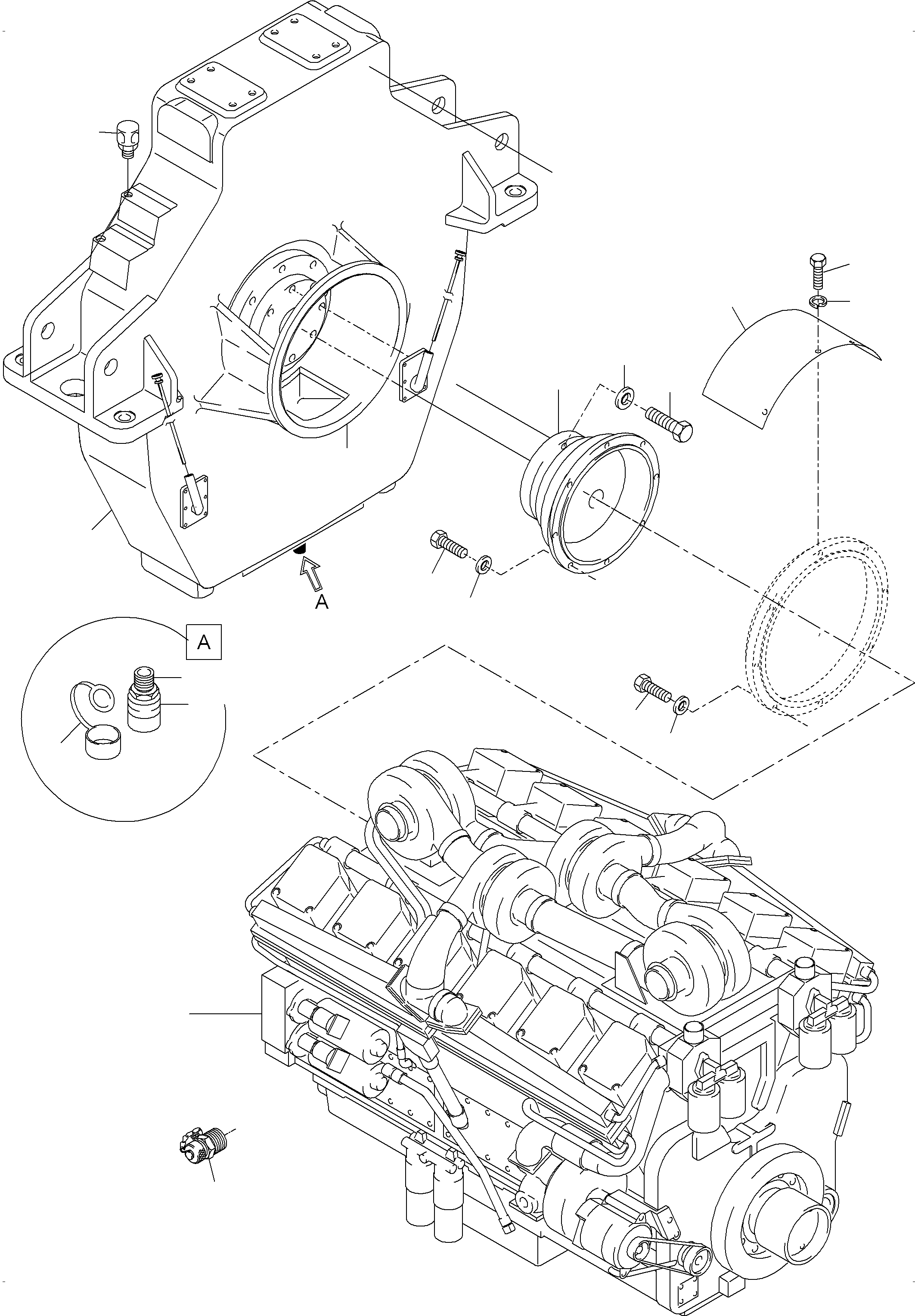 Болт 534 058 99 KOMATSU