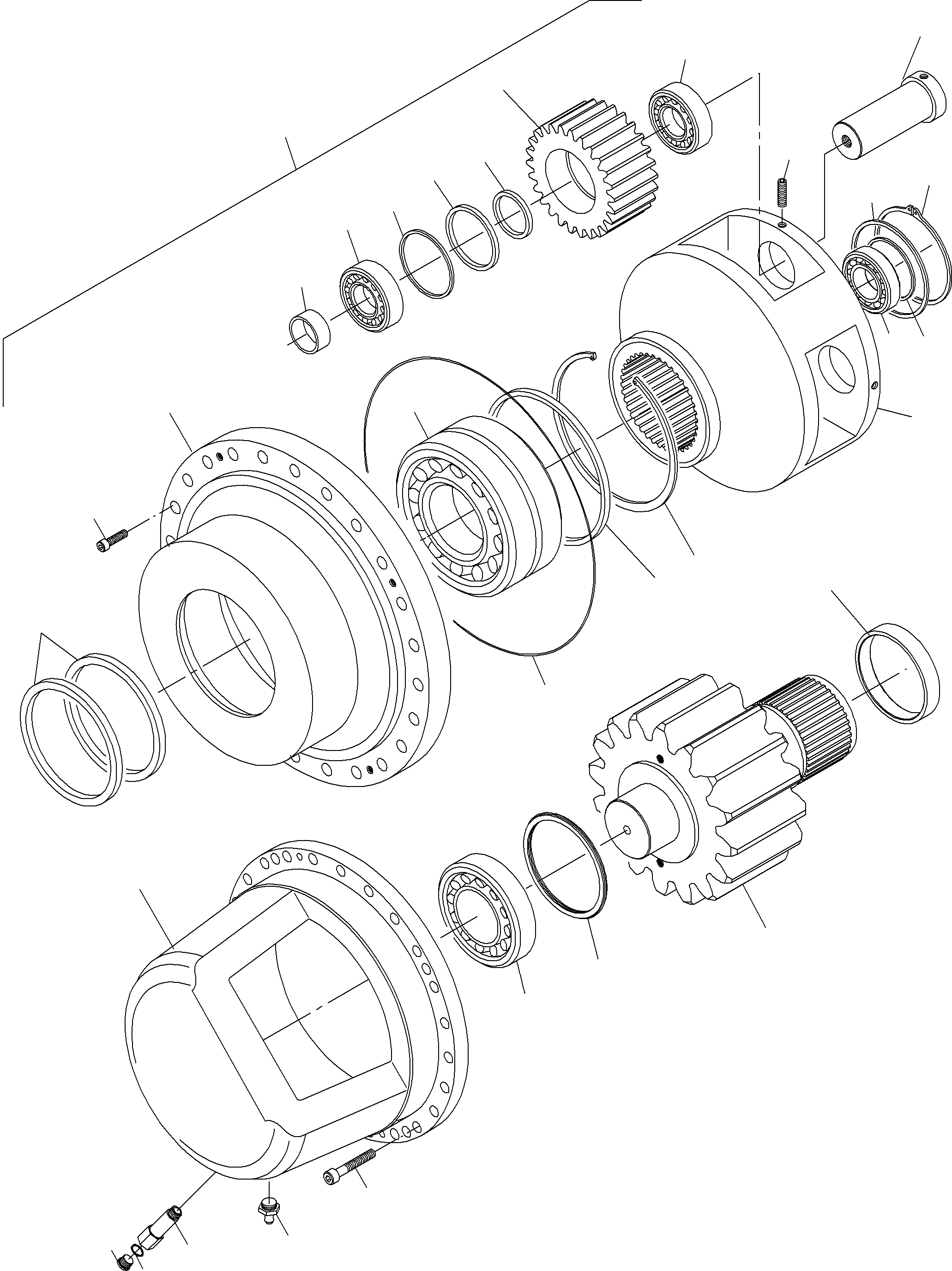 Стопорное кольцо 796 902 73 KOMATSU