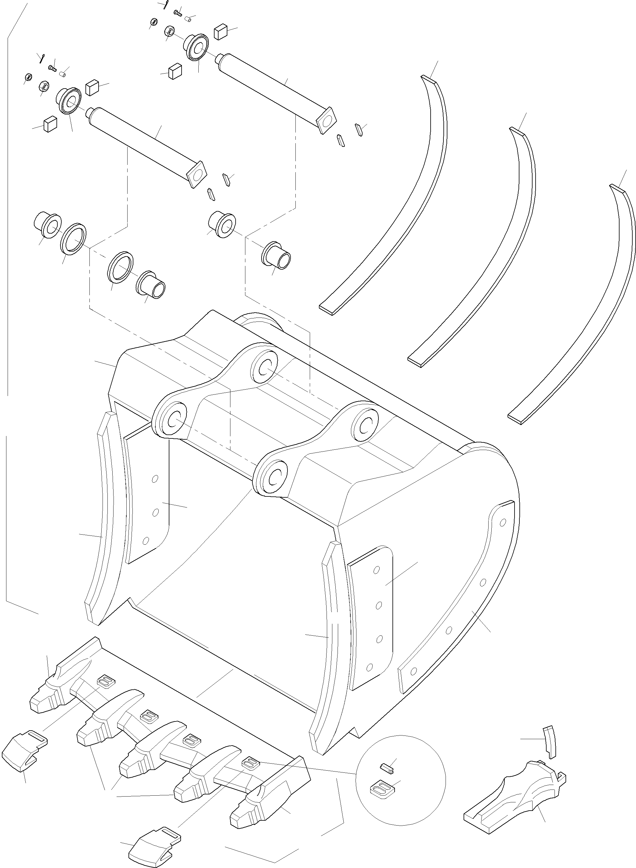 Toplok-Shroud 654 630 40 KOMATSU