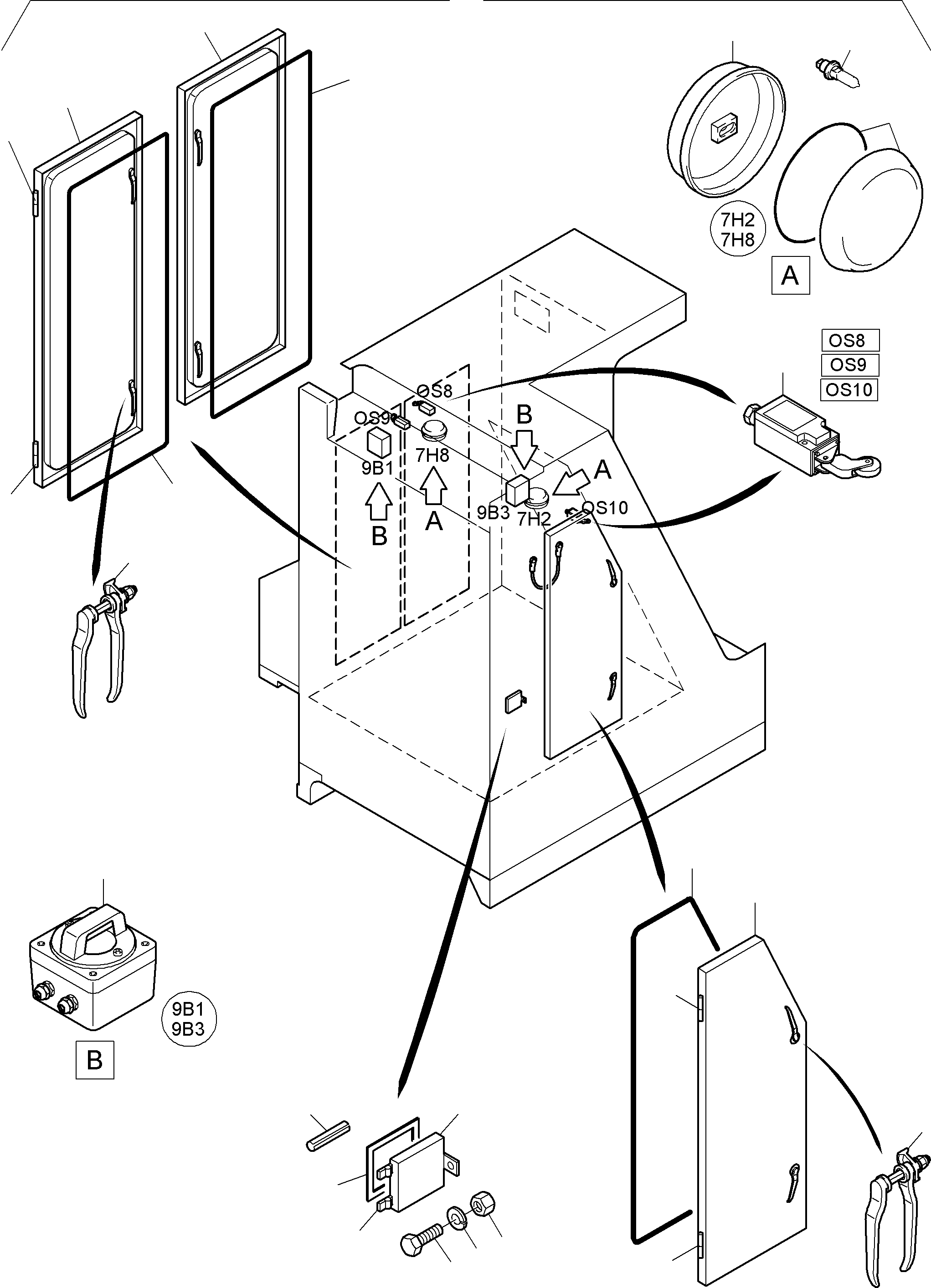 Current transformer 795 552 73 KOMATSU