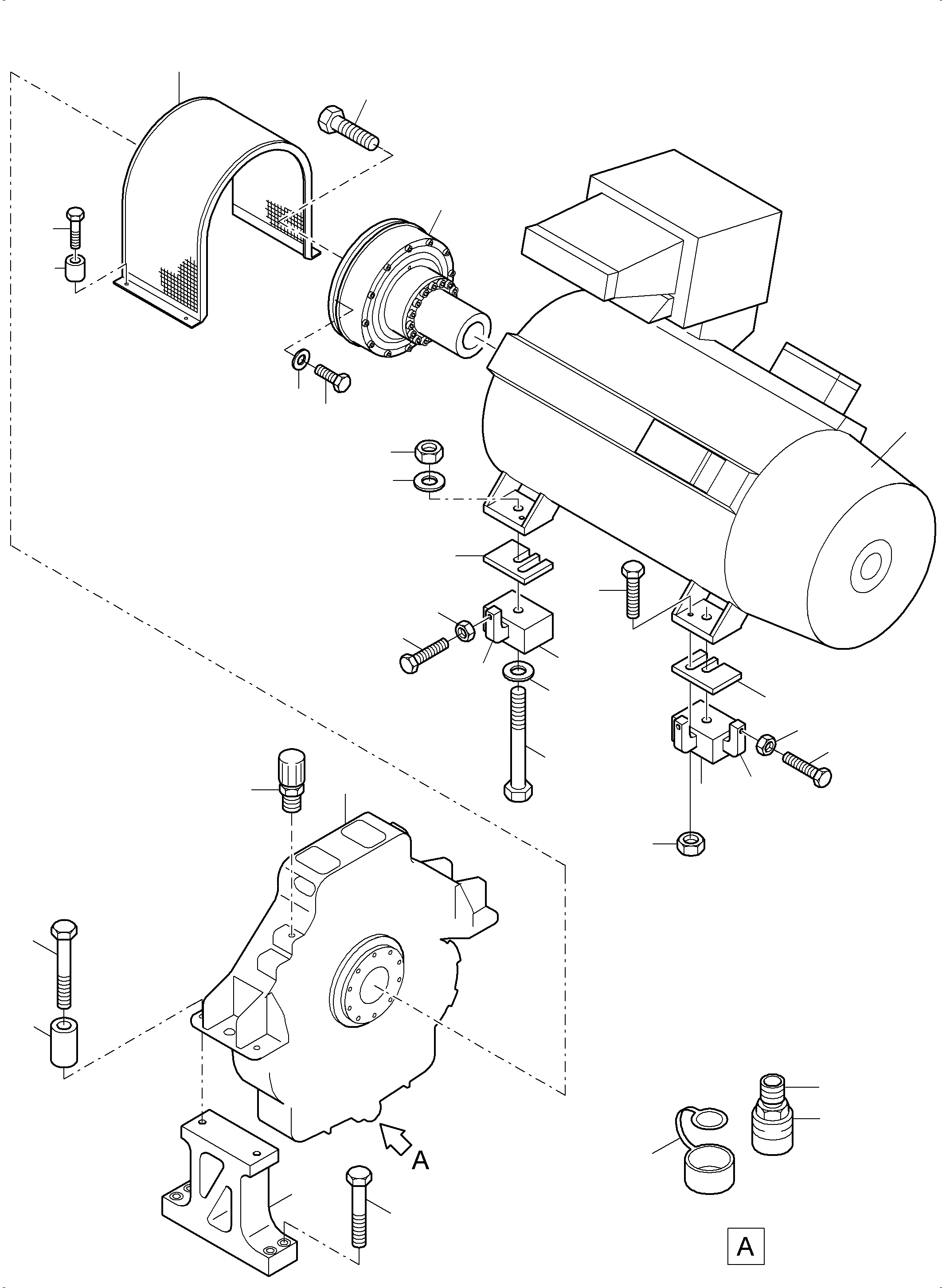 E-motor 947 369 40 KOMATSU