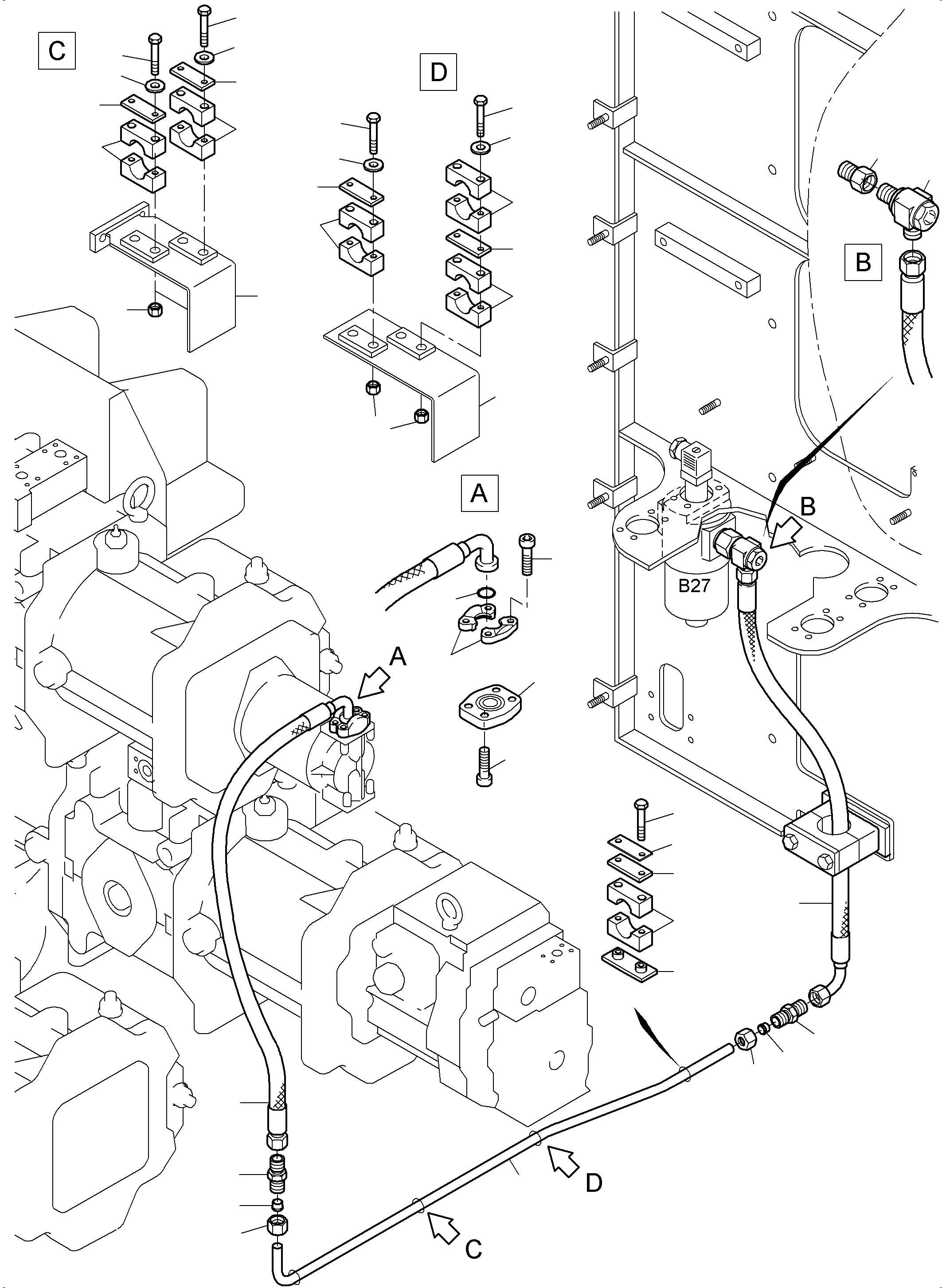 Болт 308 595 99 KOMATSU