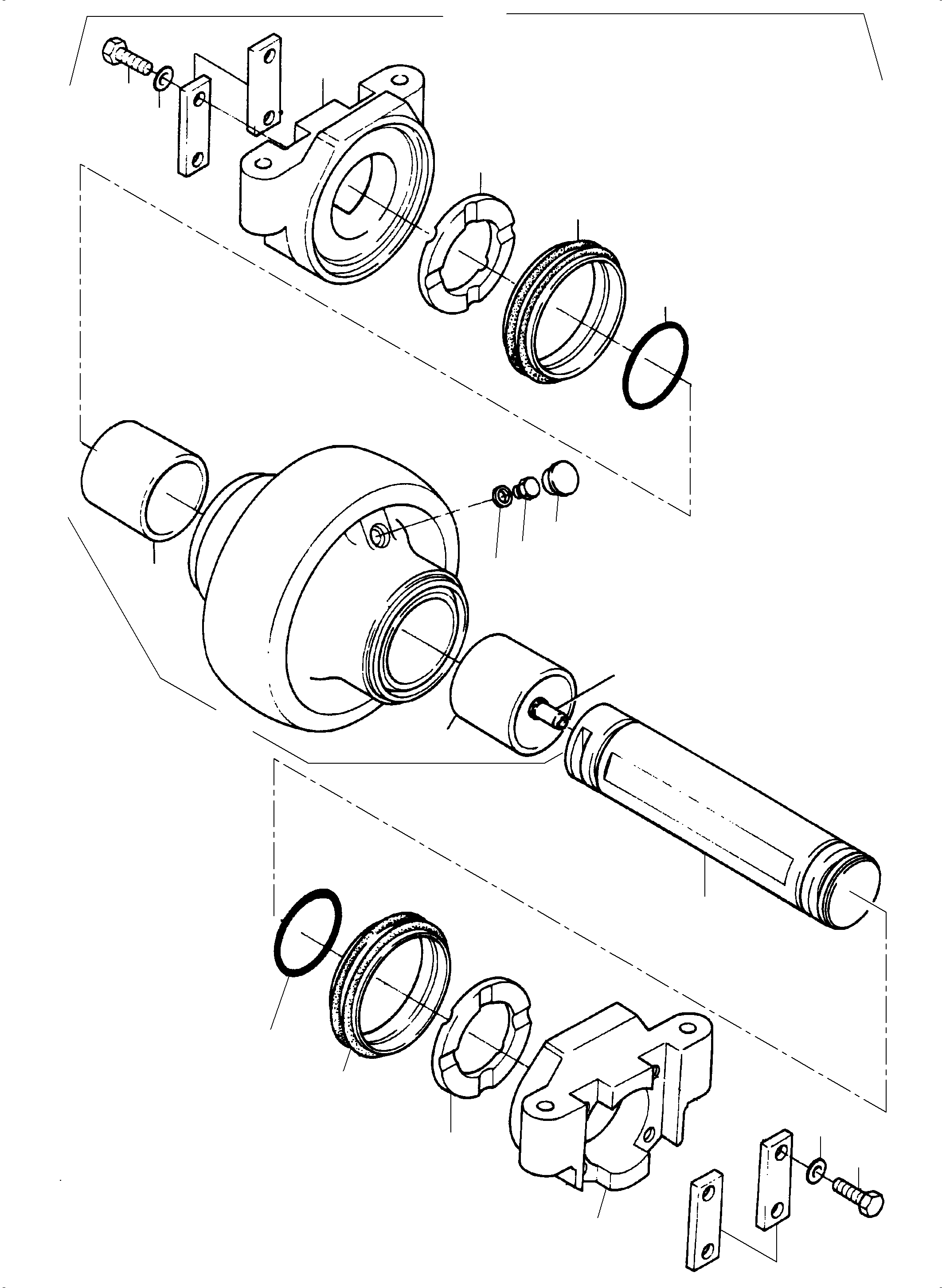 Stop washer 970 692 40 KOMATSU
