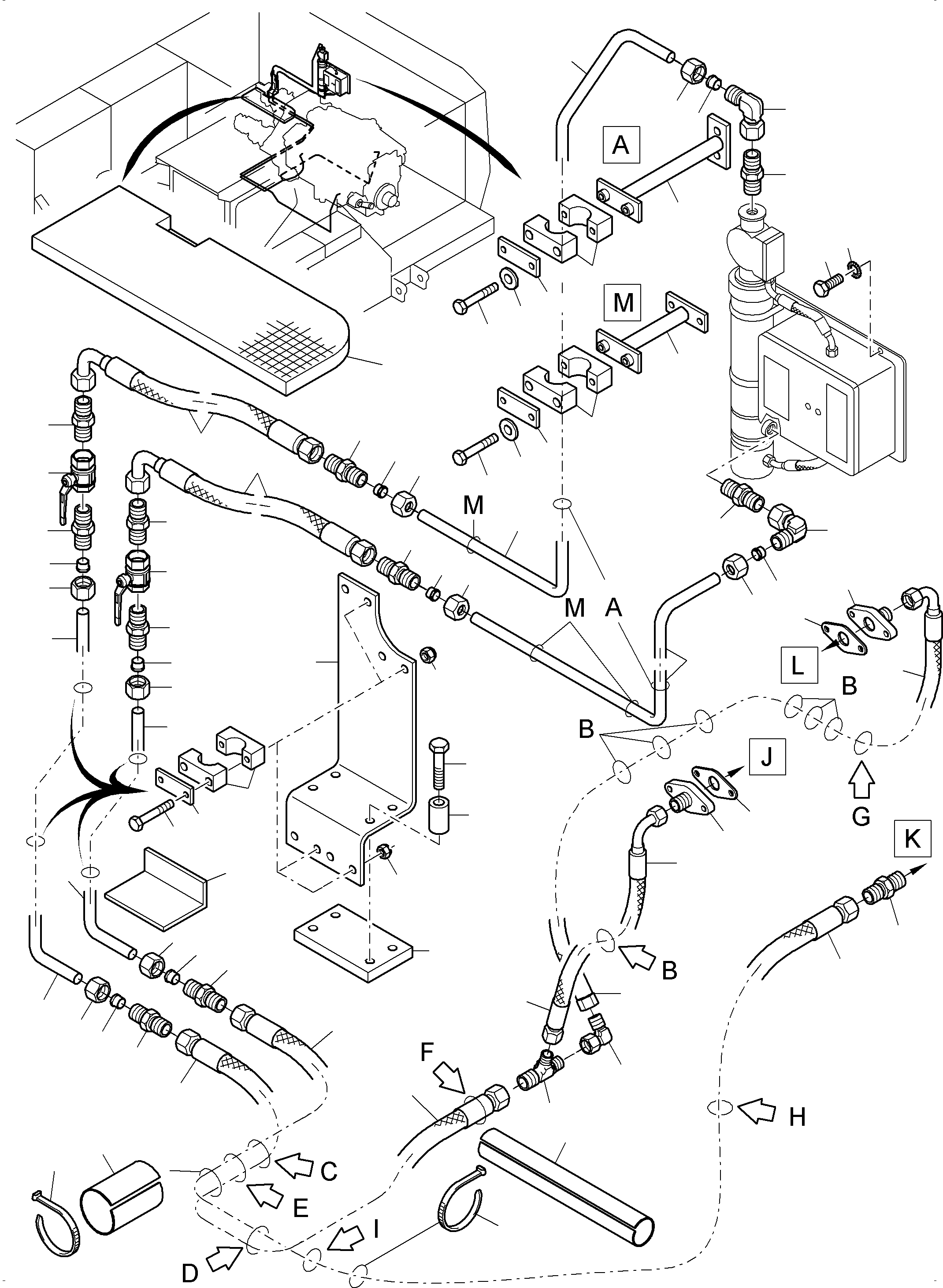 Резиновая пластина 952 896 40 KOMATSU