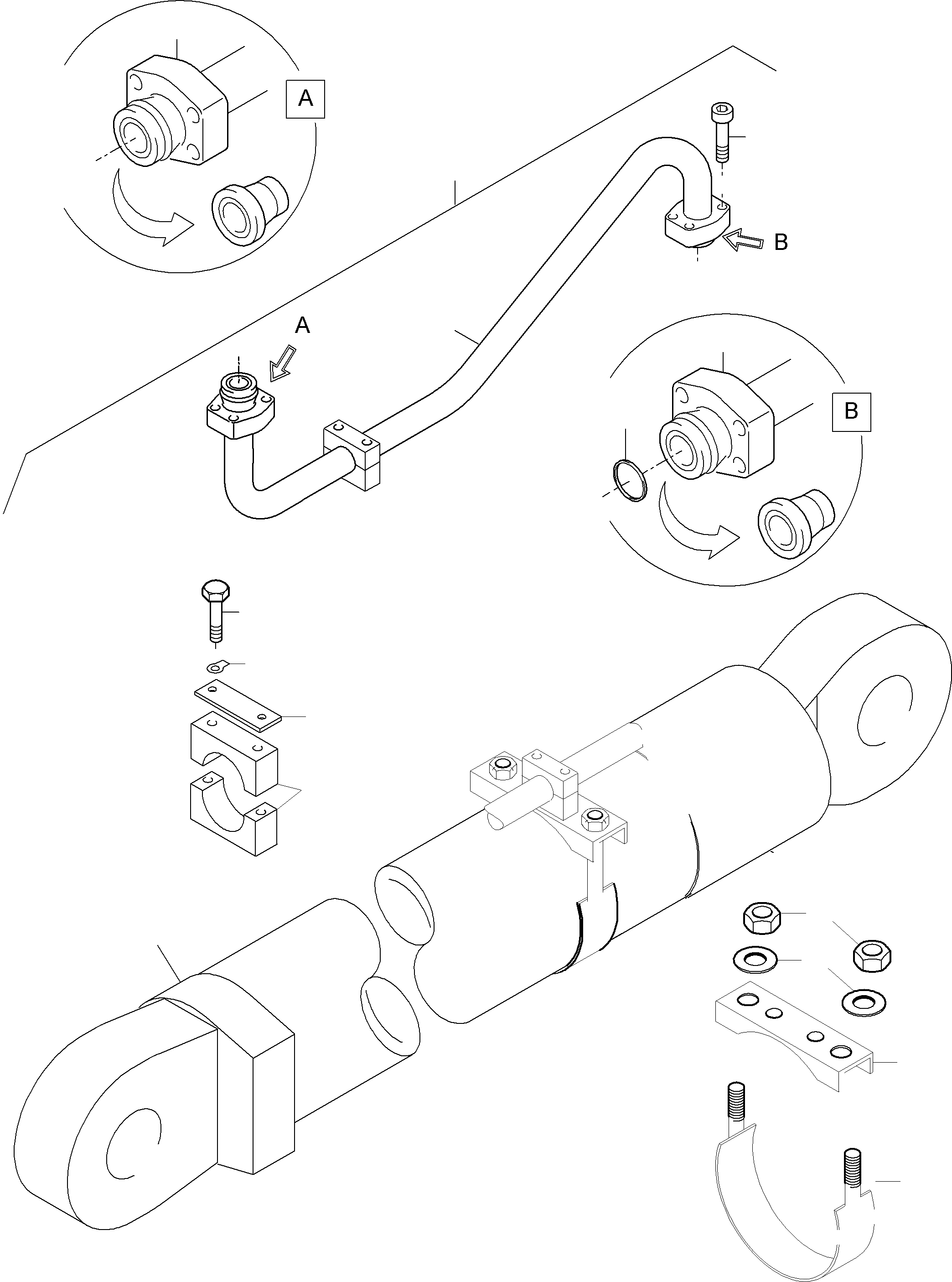 Уплотнение фланца 907 599 40 KOMATSU