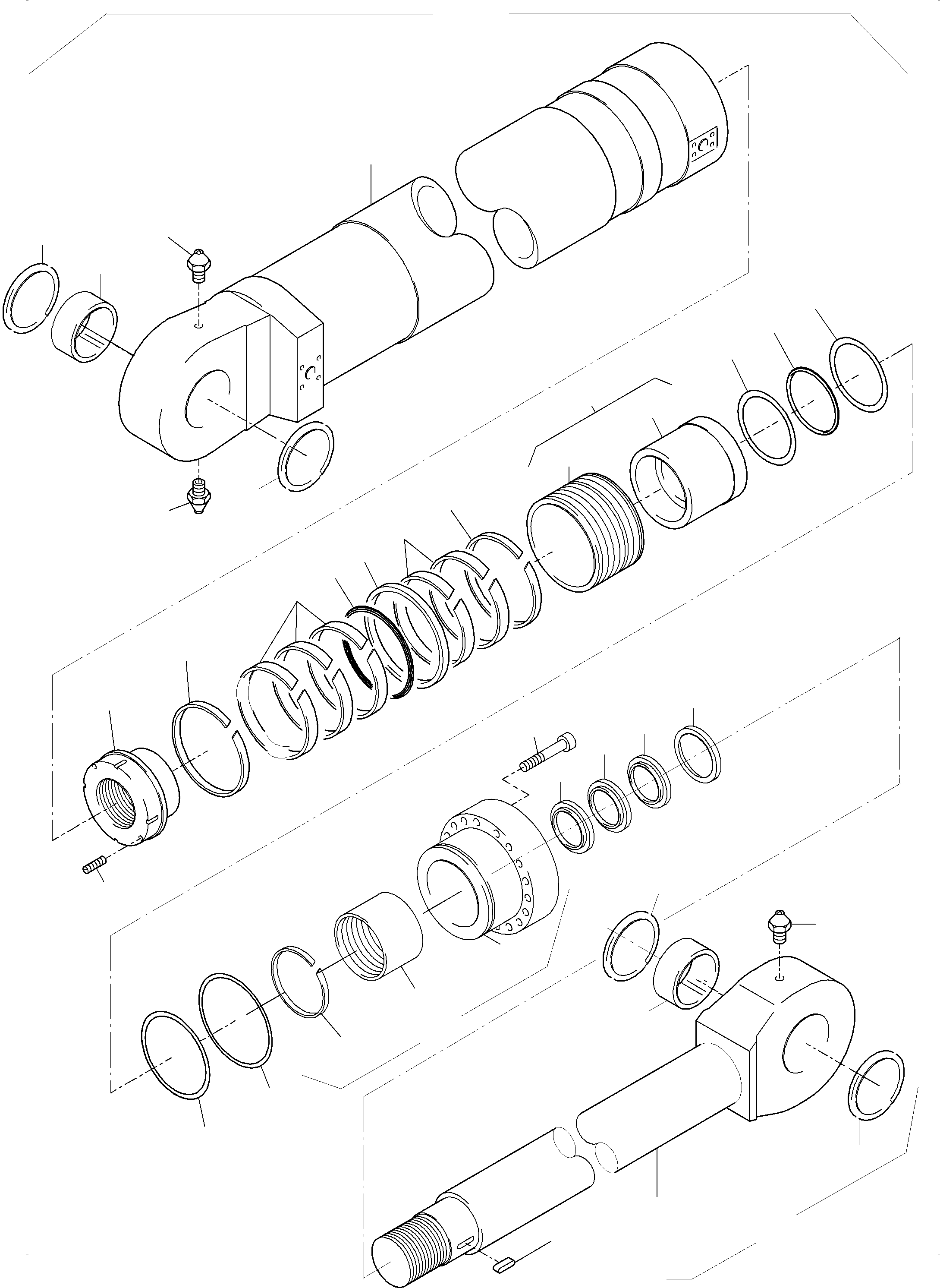 Буферное кольцо 7075121840 KOMATSU