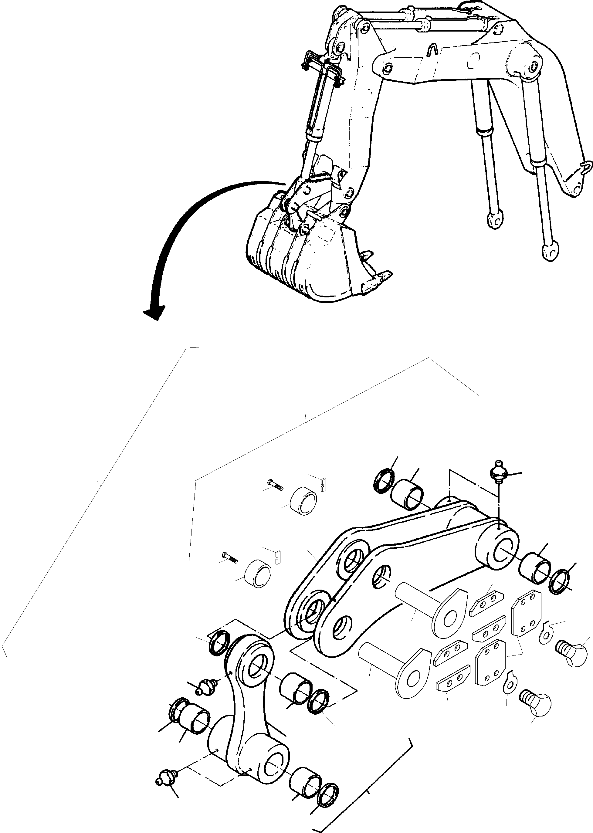 Steering consist. of fig-nos: 20-23 938 623 40 KOMATSU