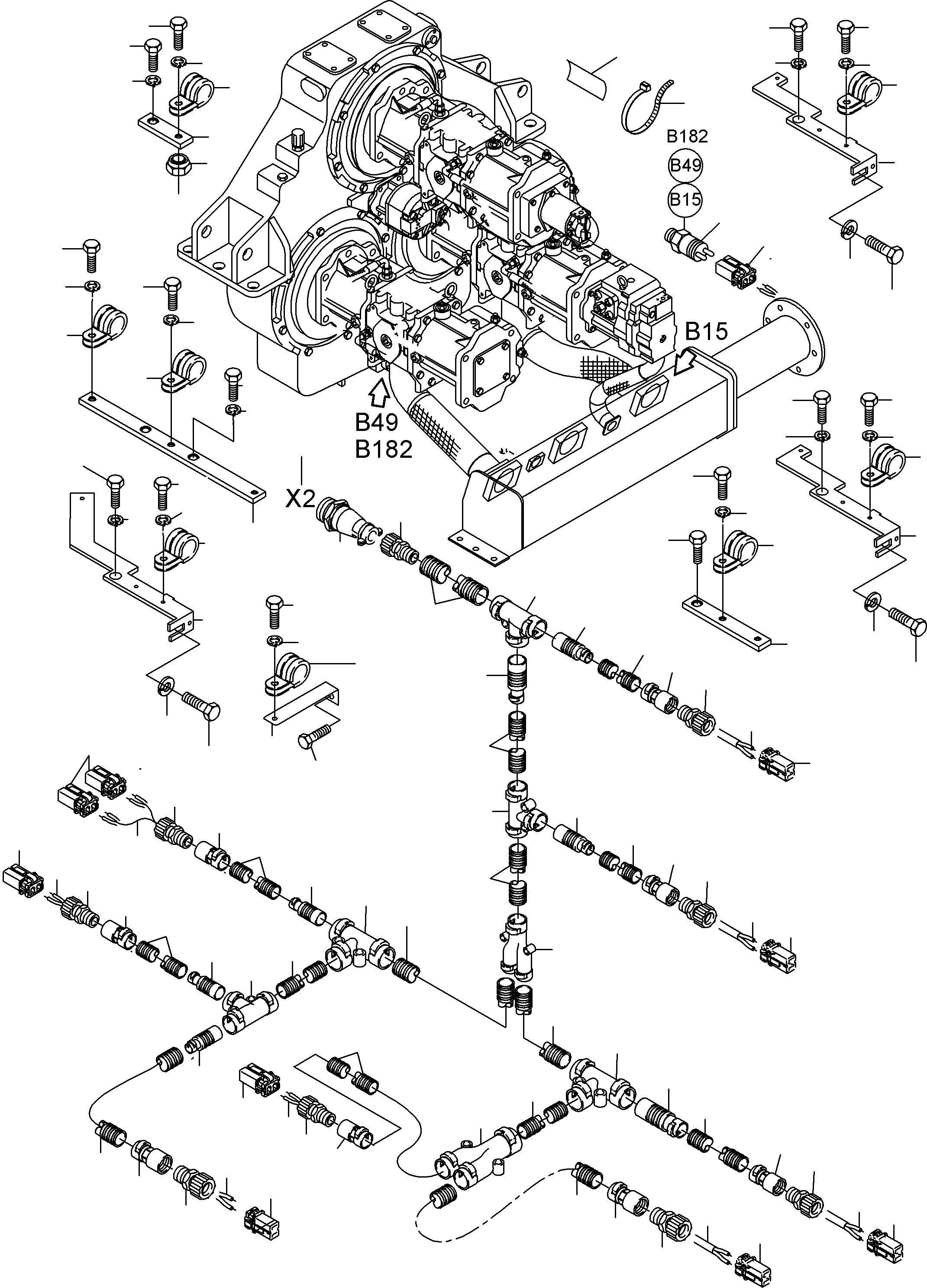 Sensor temperature 07861933500 KOMATSU