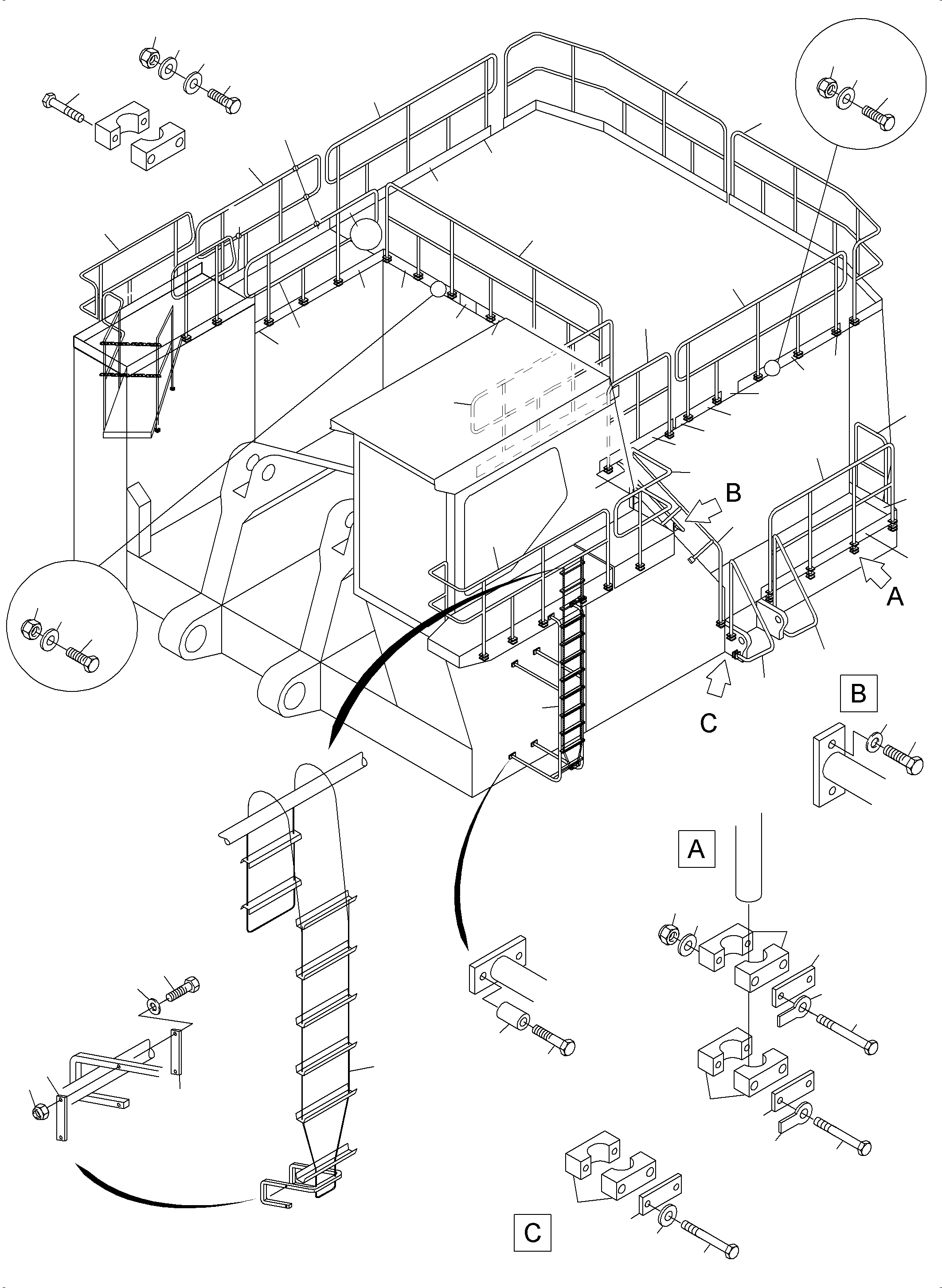 Направляющая 942 584 40 KOMATSU