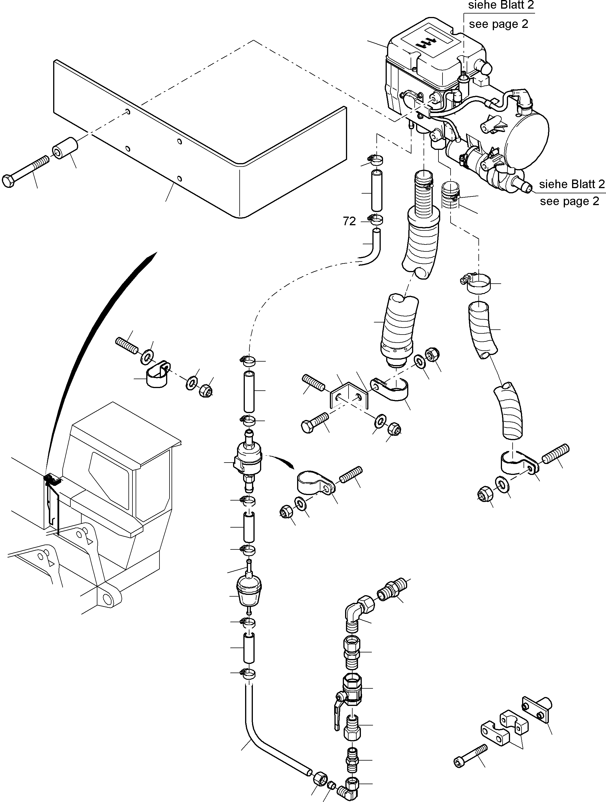 Клапан 797 631 73 KOMATSU