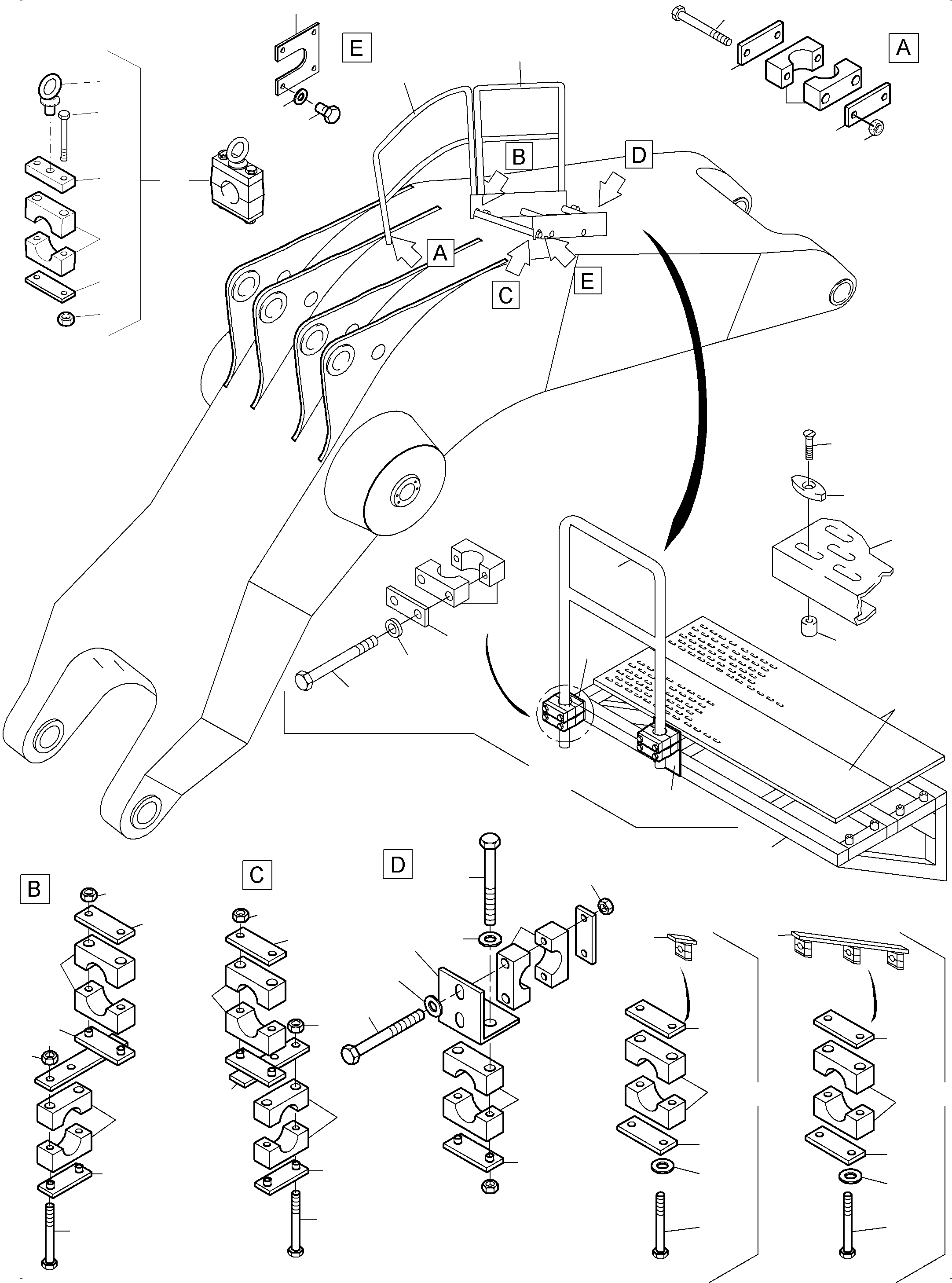 Sheet metal 985 534 40 KOMATSU