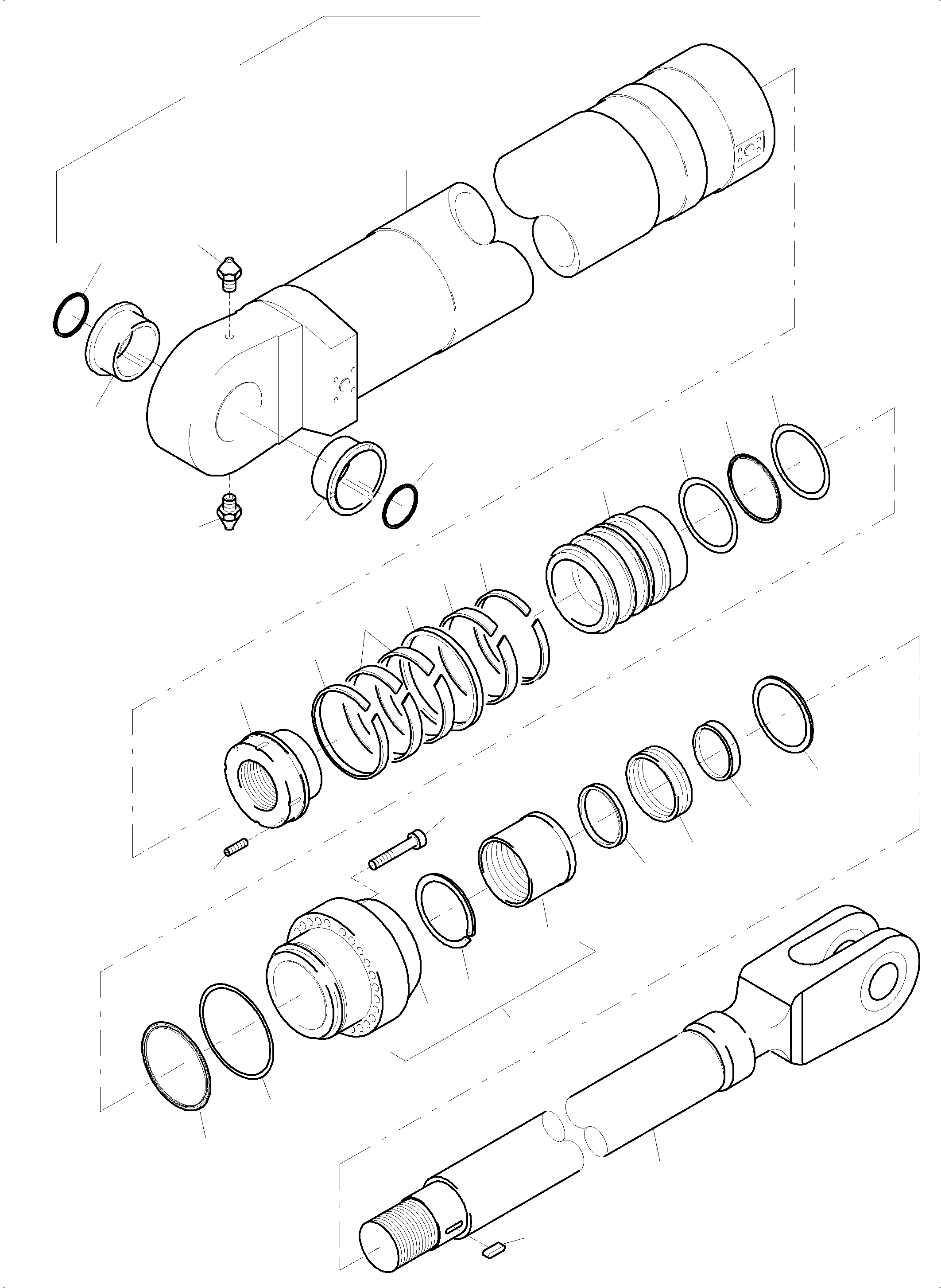 Уплотнительное кольцо круглого сечения 950 964 40 KOMATSU